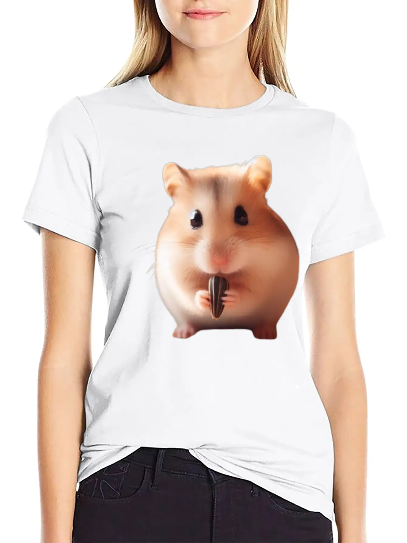 Seeds & Hamsters Essential Cotton Tee For Daily Outfits – Unisex Style