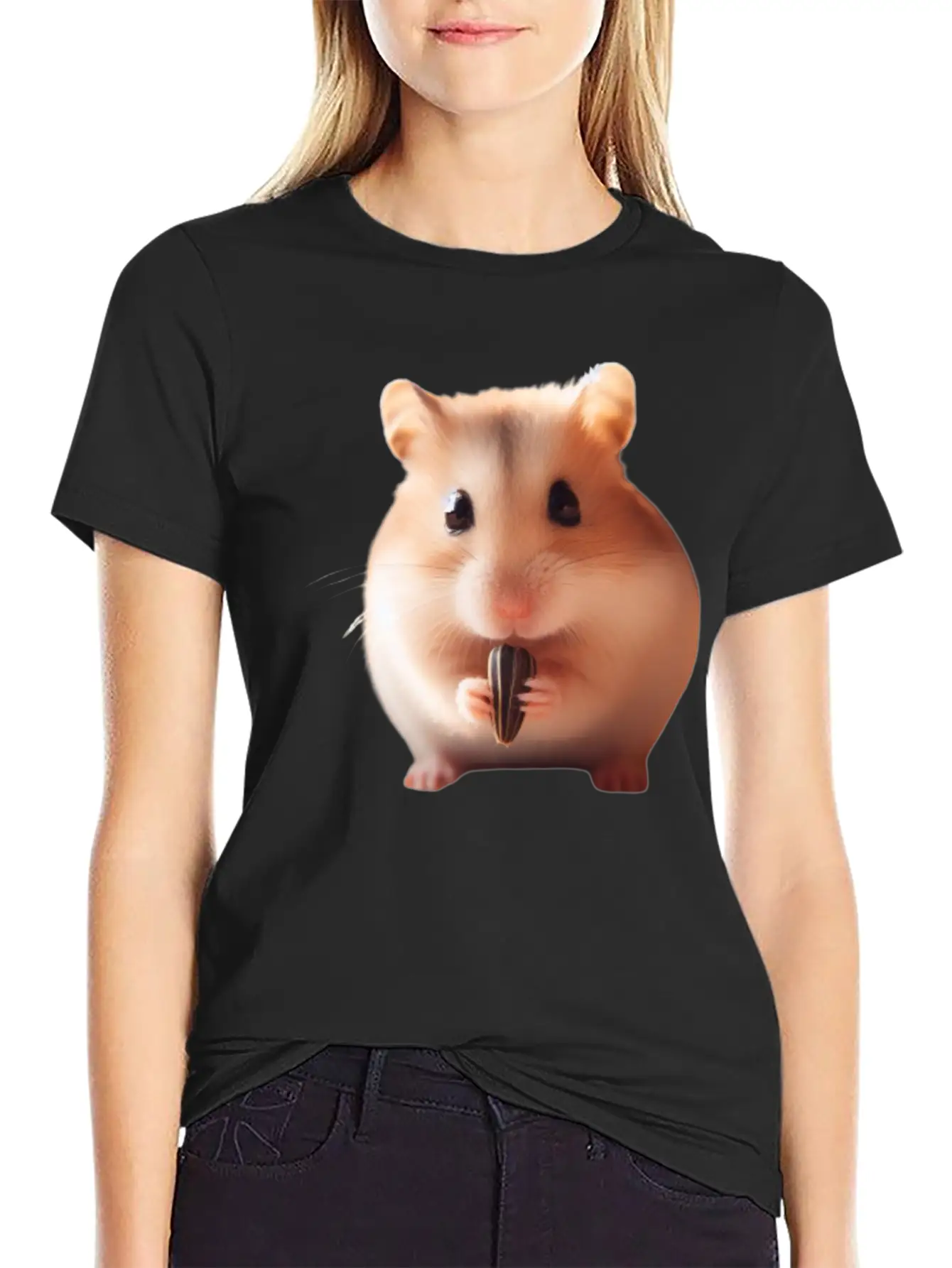 Seeds & Hamsters Essential Cotton Tee For Daily Outfits – Unisex Style