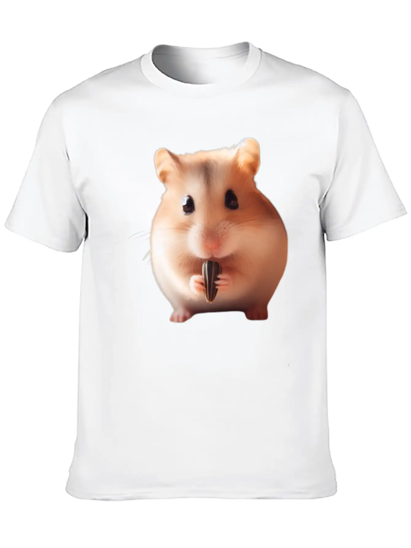 Seeds & Hamsters Essential Cotton Tee For Daily Outfits – Unisex Style
