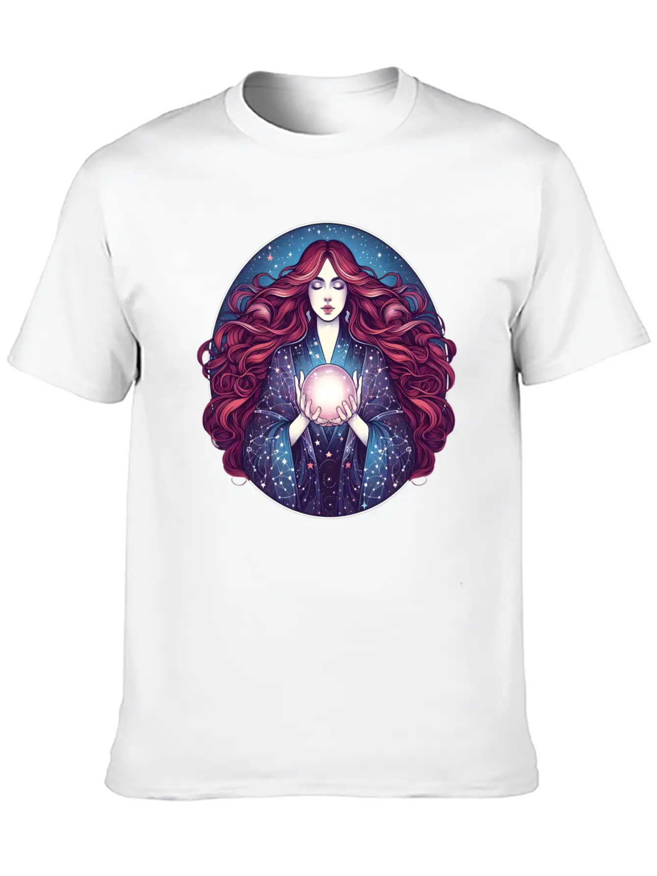 Seer Of The Cosmos Relaxed Everyday Tee – Lightweight And Durable Cotton