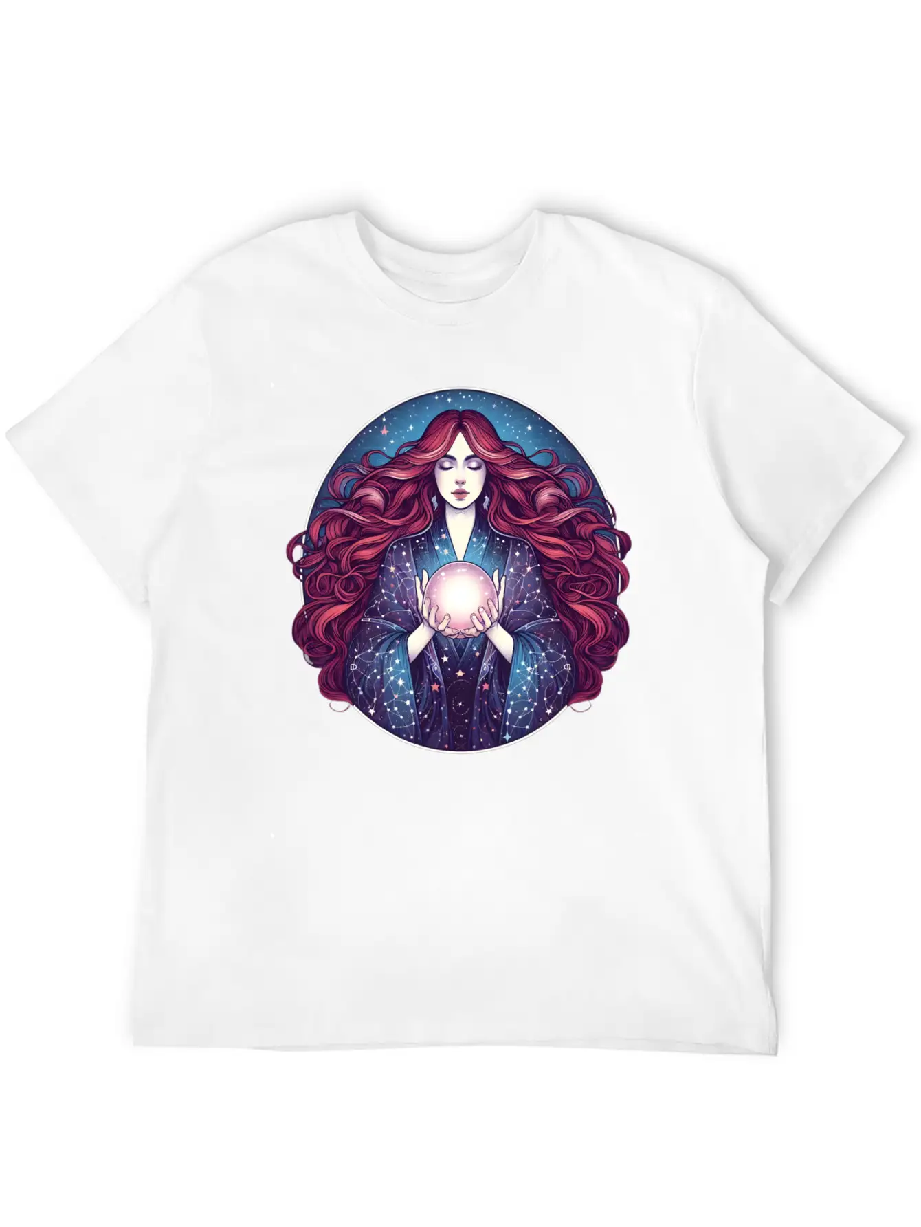 Seer Of The Cosmos Relaxed Everyday Tee – Lightweight And Durable Cotton