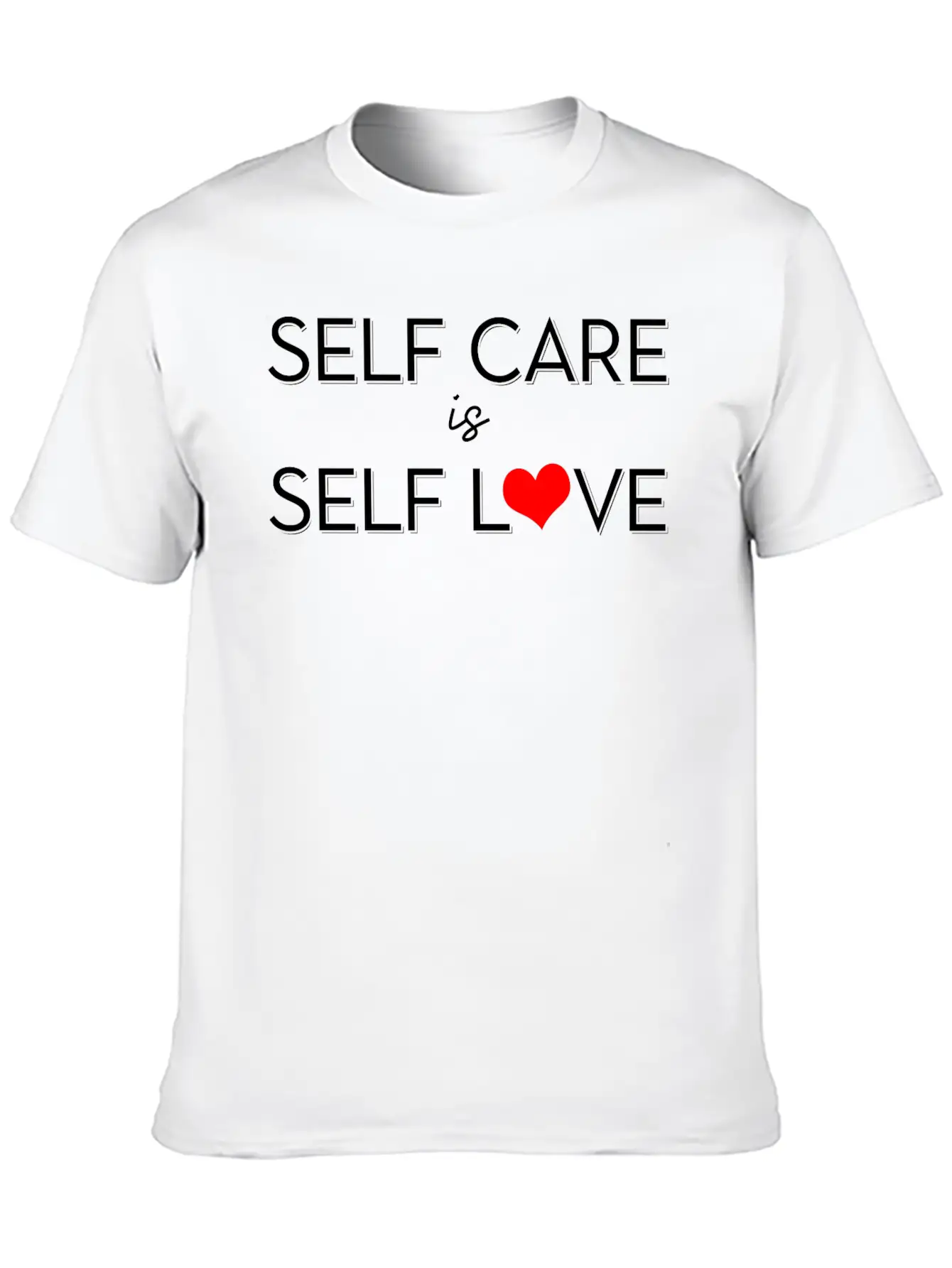 Self-care Is Self-Love Body Mental Health Awarenes Classic Fit Graphic Tee For Daily Comfort – Unisex Cotton Shirt