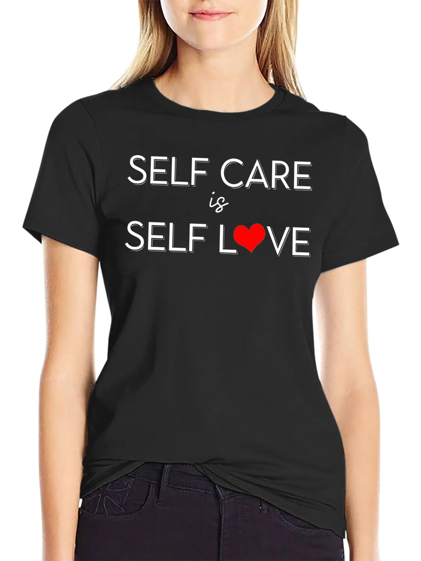 Self-care Is Self-Love Body Mental Health Awarenes Classic Fit Graphic Tee For Daily Comfort – Unisex Cotton Shirt