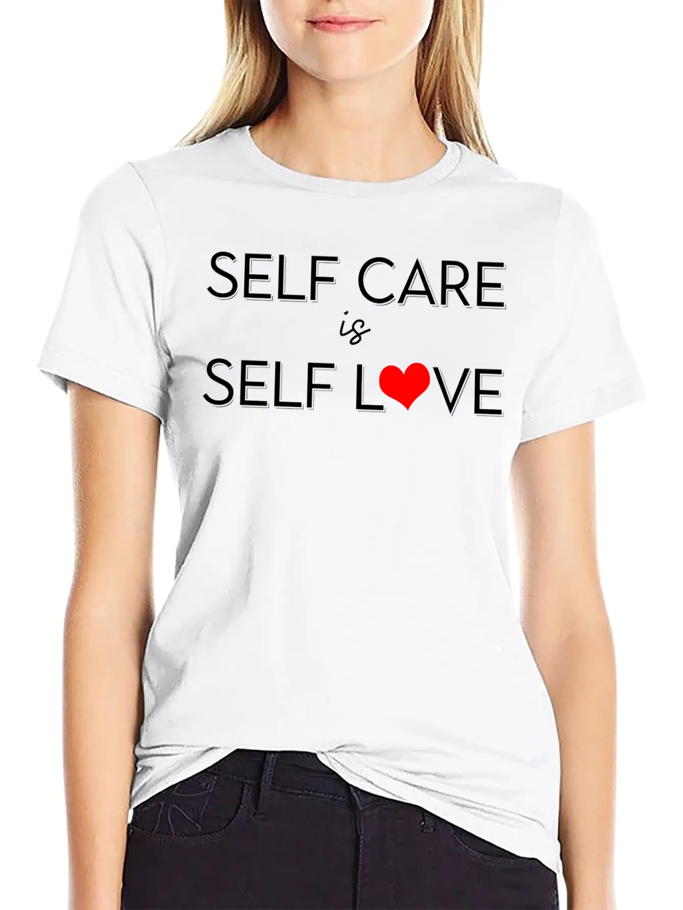 Self-care Is Self-Love Body Mental Health Awarenes Classic Fit Graphic Tee For Daily Comfort – Unisex Cotton Shirt