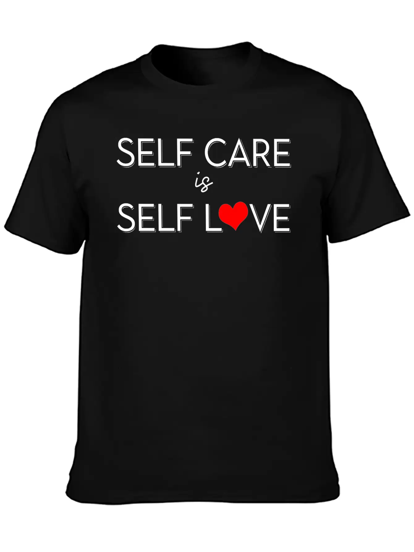 Self-care Is Self-Love Body Mental Health Awarenes Classic Fit Graphic Tee For Daily Comfort – Unisex Cotton Shirt