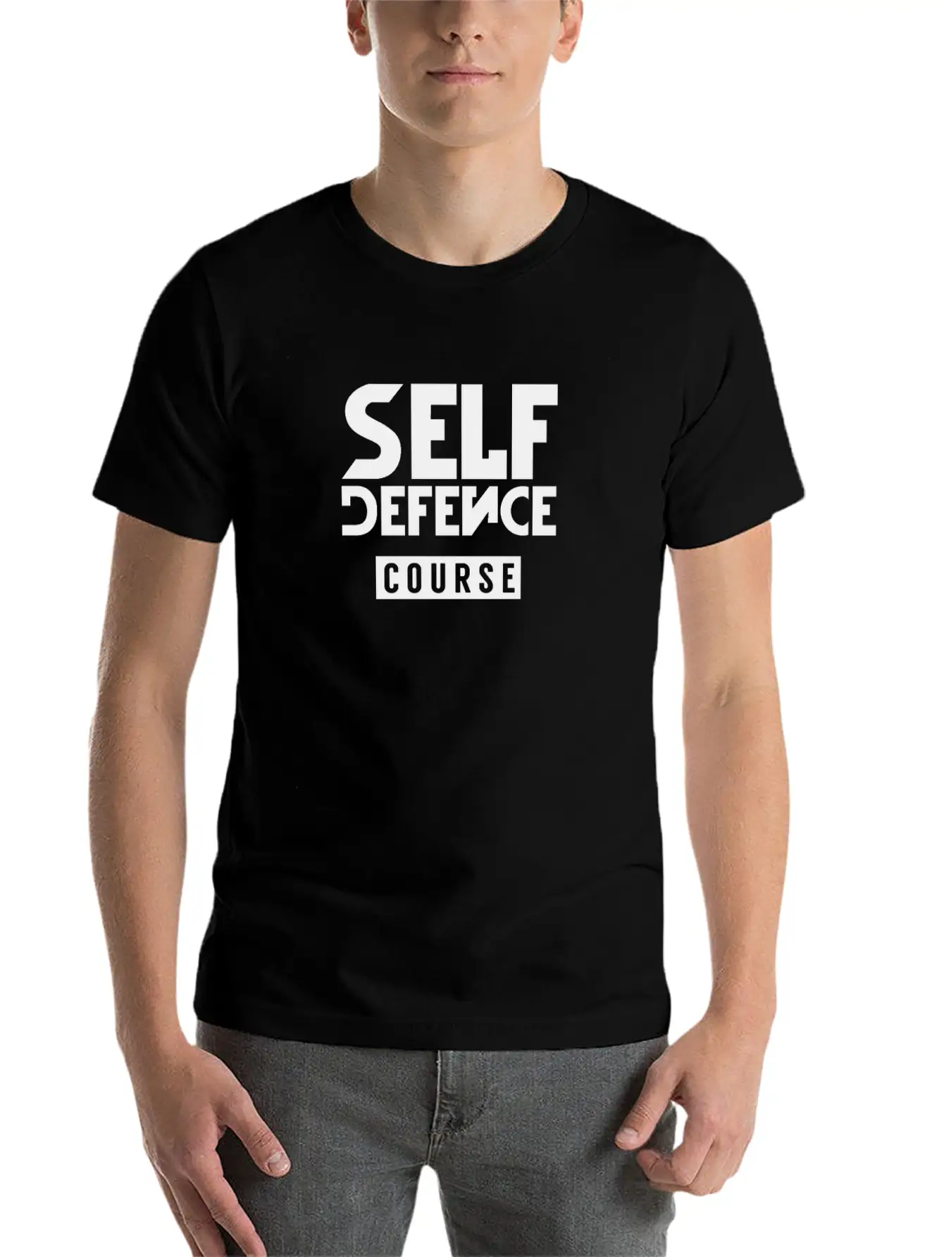 Self Defense Course Unisex Casual T-Shirt – Clean Design For Daily Comfort