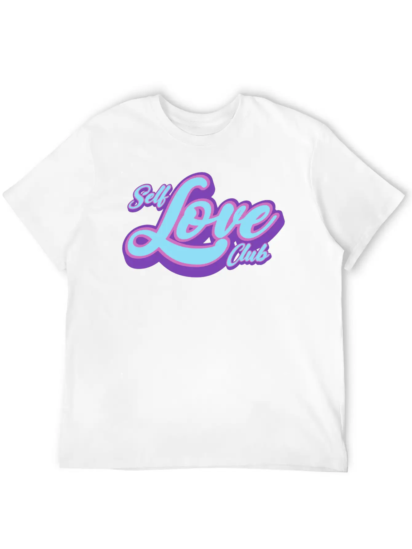 Self Love Club Relaxed Everyday Tee – Lightweight And Durable Cotton