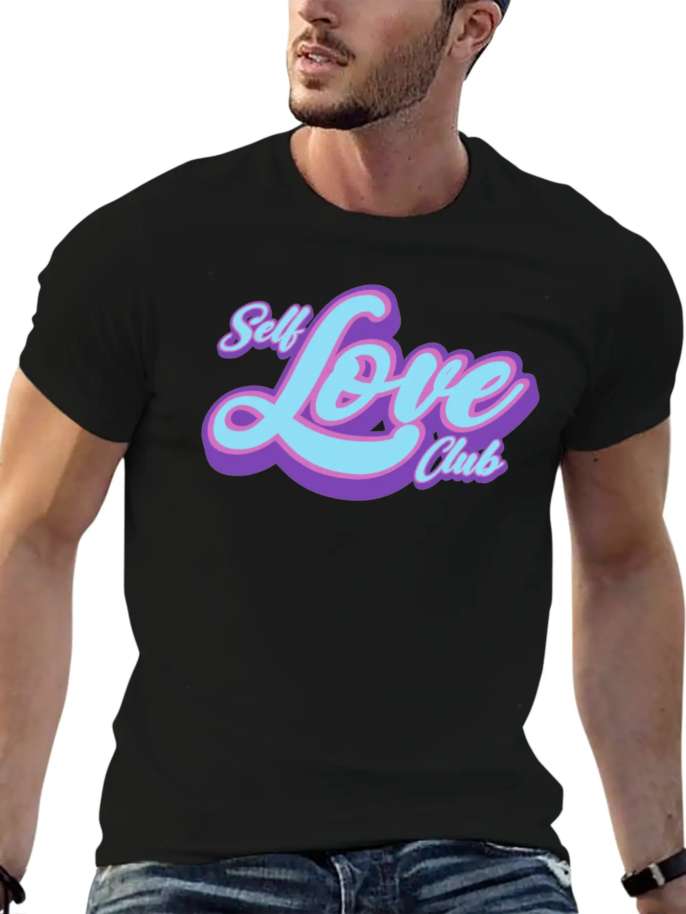 Self Love Club Relaxed Everyday Tee – Lightweight And Durable Cotton