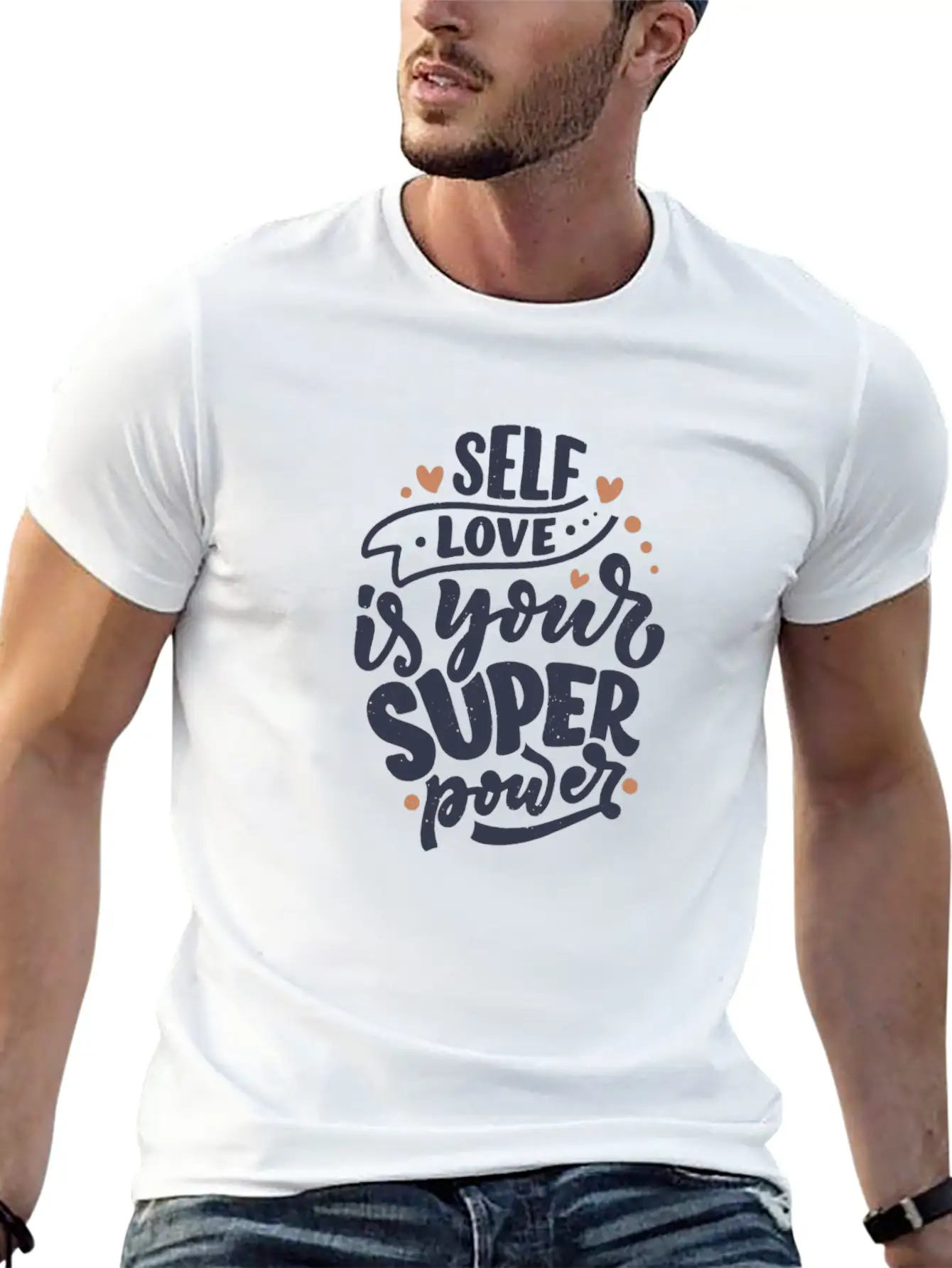 Self Love Is Your Super Power Soft Cotton Short Sleeve Tee – Unisex Wardrobe Staple