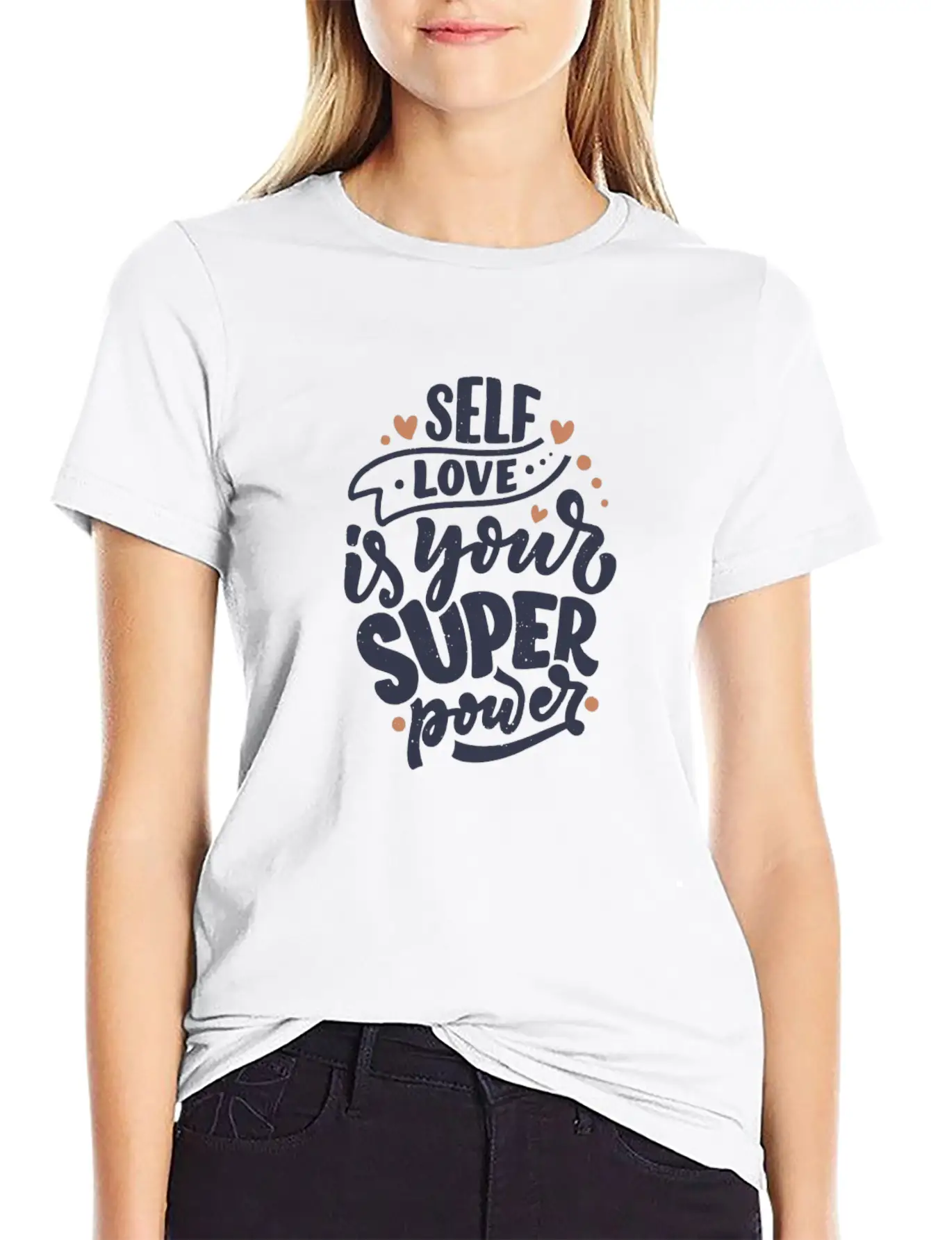 Self Love Is Your Super Power Soft Cotton Short Sleeve Tee – Unisex Wardrobe Staple
