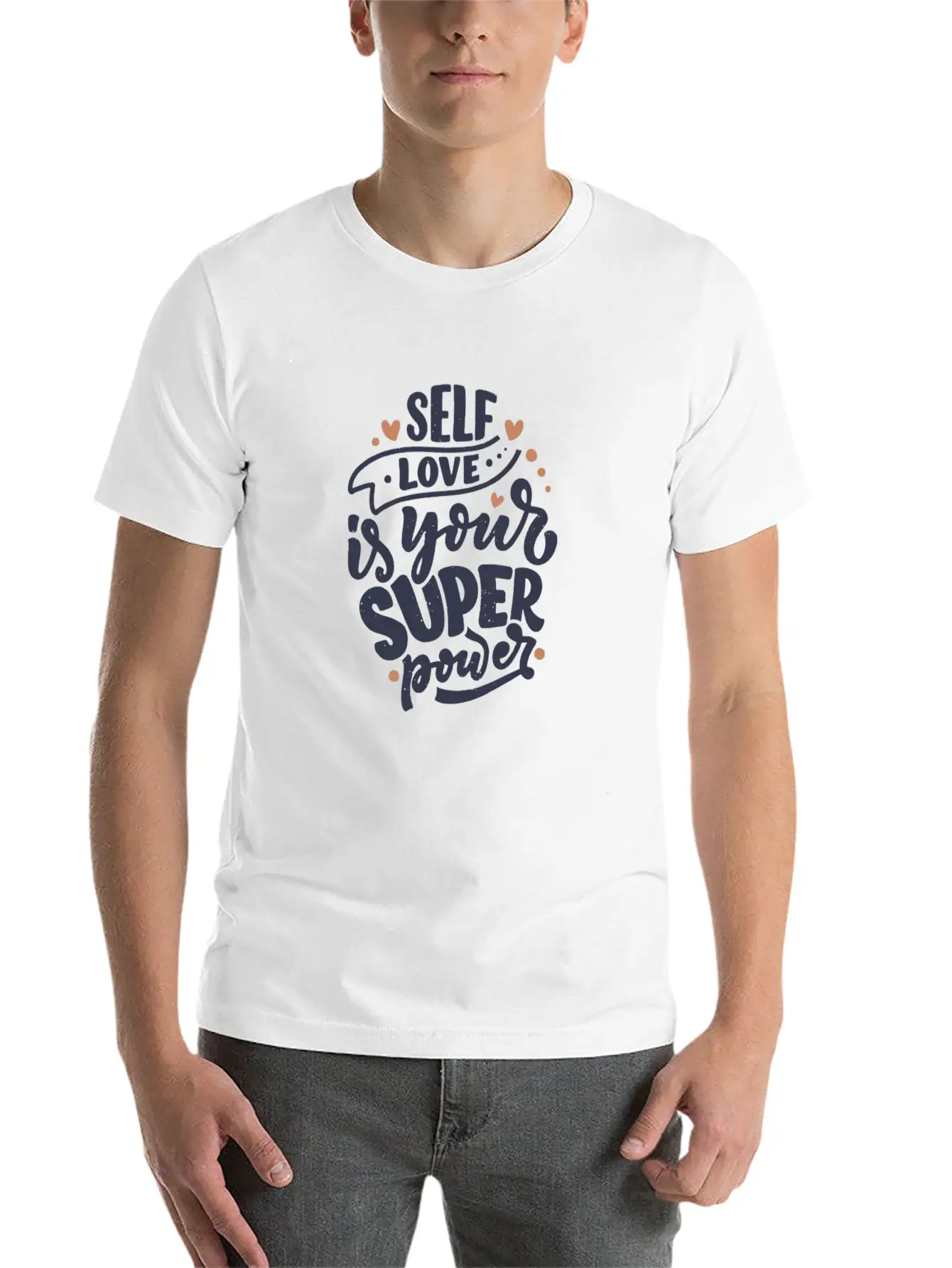 Self Love Is Your Super Power Soft Cotton Short Sleeve Tee – Unisex Wardrobe Staple