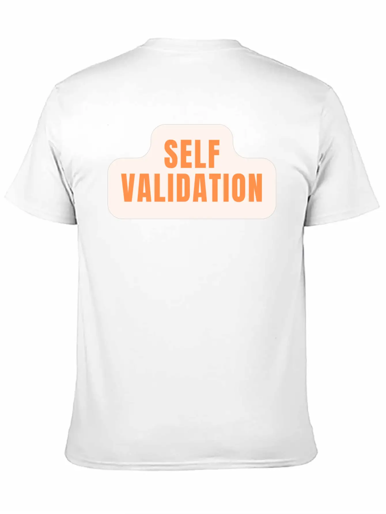 Self Validation : Reflecting Inner Truth Basic Graphic T-Shirt – Daily Comfort In Soft Cotton