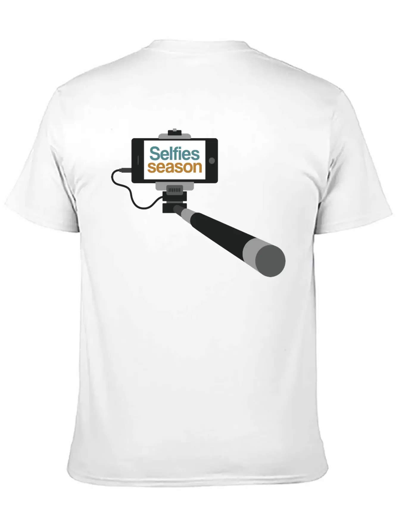 Selfies Season Unisex Casual T-Shirt ��� Clean Design For Daily Comfort