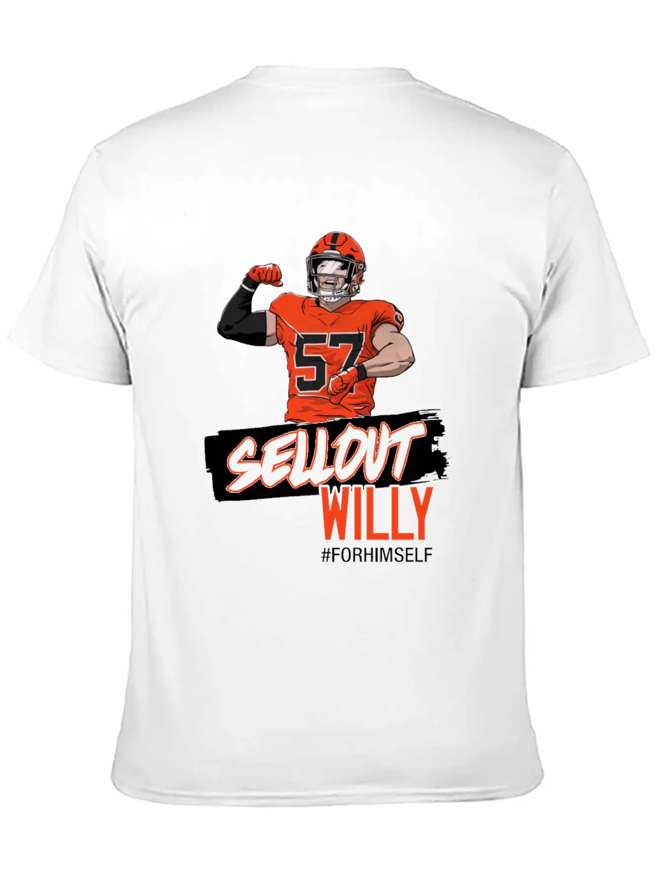 Sellout Willy For Him Self Shirt Relaxed Everyday Tee – Lightweight And Durable Cotton