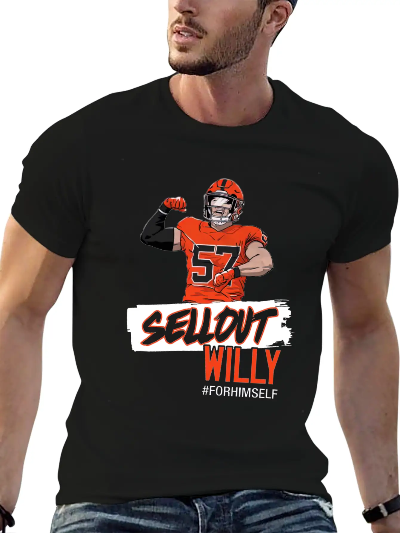 Sellout Willy For Him Self Shirt Relaxed Everyday Tee – Lightweight And Durable Cotton