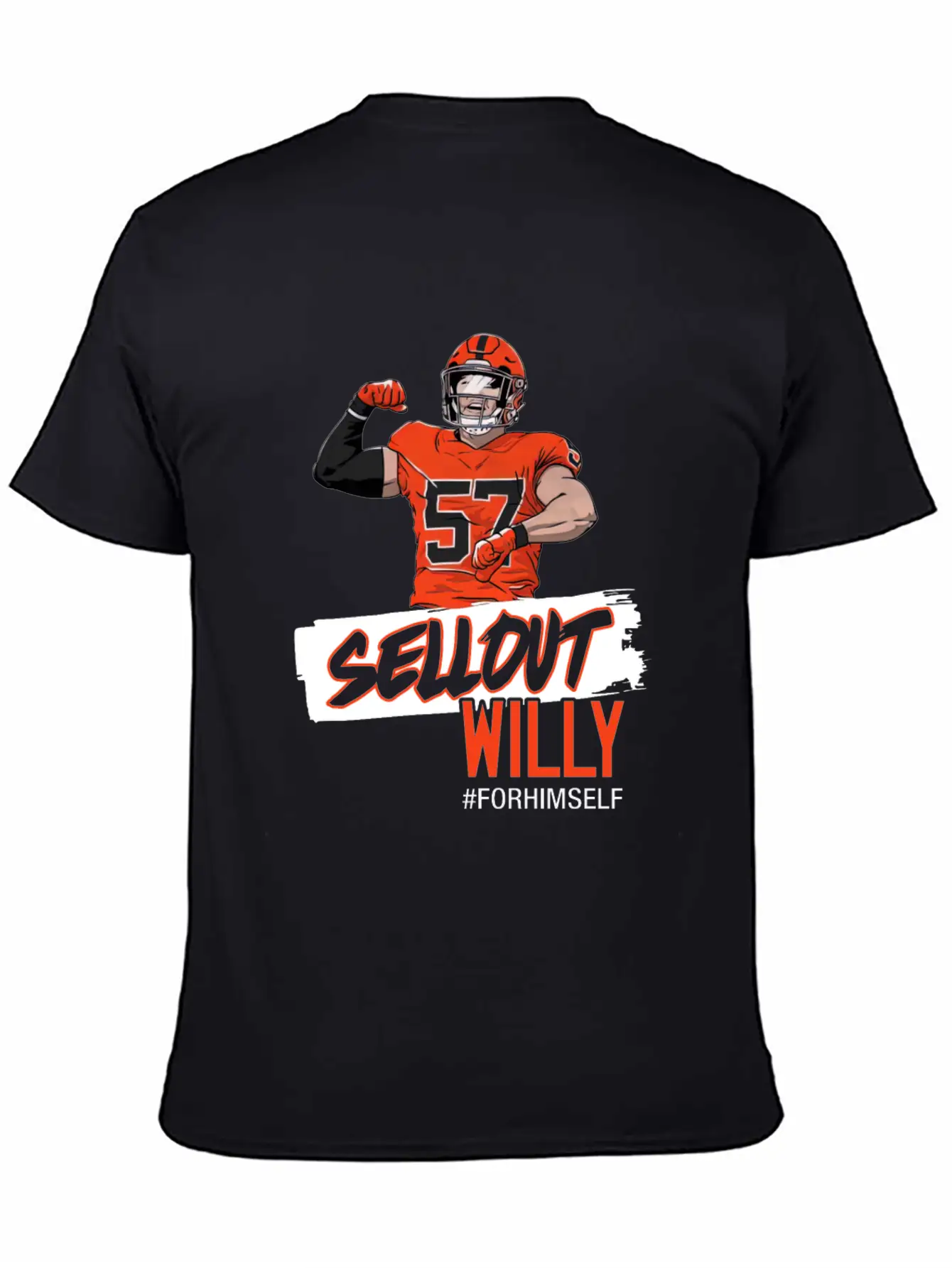 Sellout Willy For Him Self Shirt Relaxed Everyday Tee – Lightweight And Durable Cotton