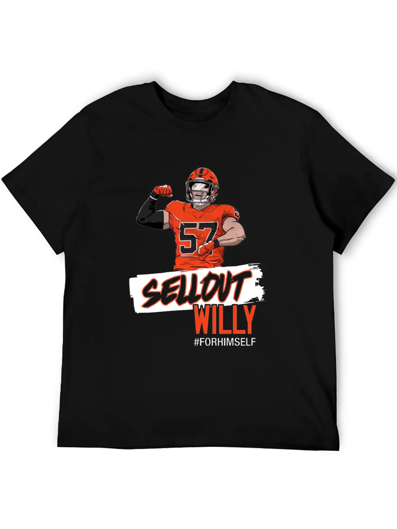 Sellout Willy For Him Self Shirt Relaxed Everyday Tee – Lightweight And Durable Cotton