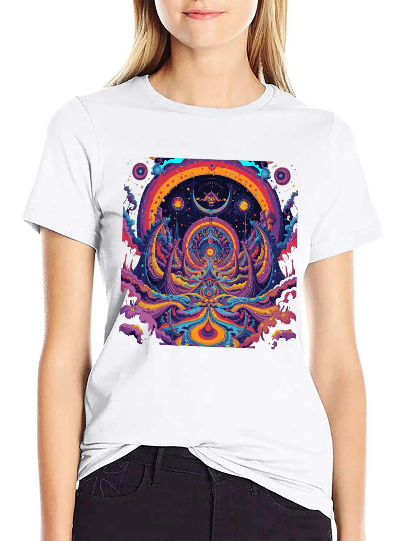 "Serene Lines: Minimalist Art Tee" Basic Graphic T-Shirt – Daily Comfort In Soft Cotton