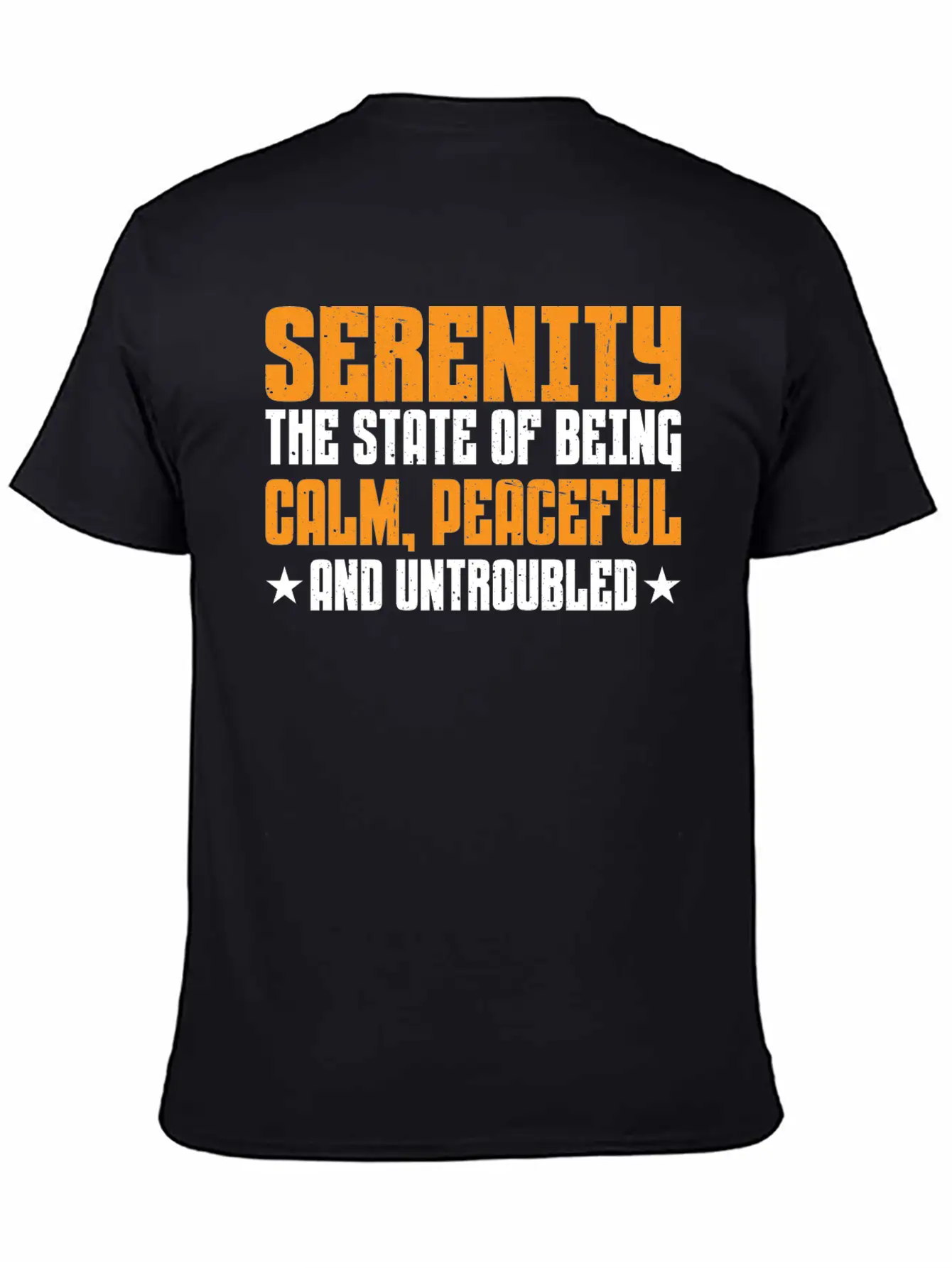 Serenity, Being Calm, Peaceful, And Untroubled 3 Essential Cotton Tee For Daily Outfits – Unisex Style