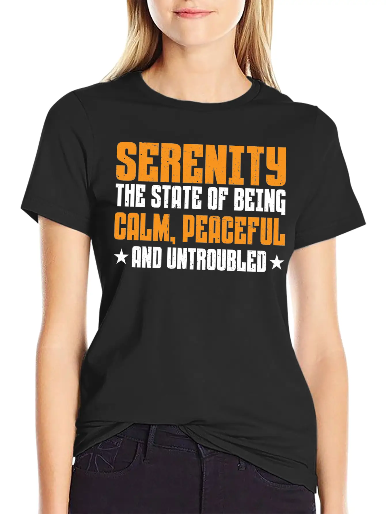 Serenity, Being Calm, Peaceful, And Untroubled 3 Essential Cotton Tee For Daily Outfits – Unisex Style