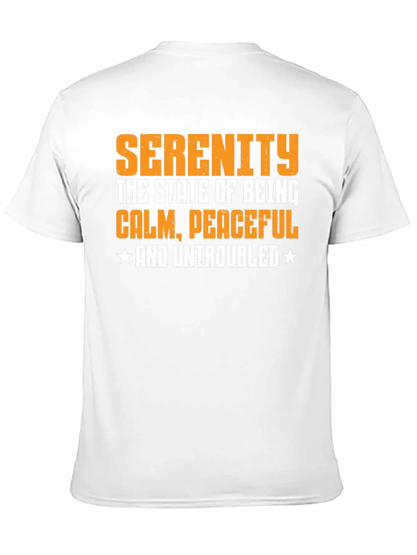 Serenity, Being Calm, Peaceful, And Untroubled 3 Essential Cotton Tee For Daily Outfits – Unisex Style