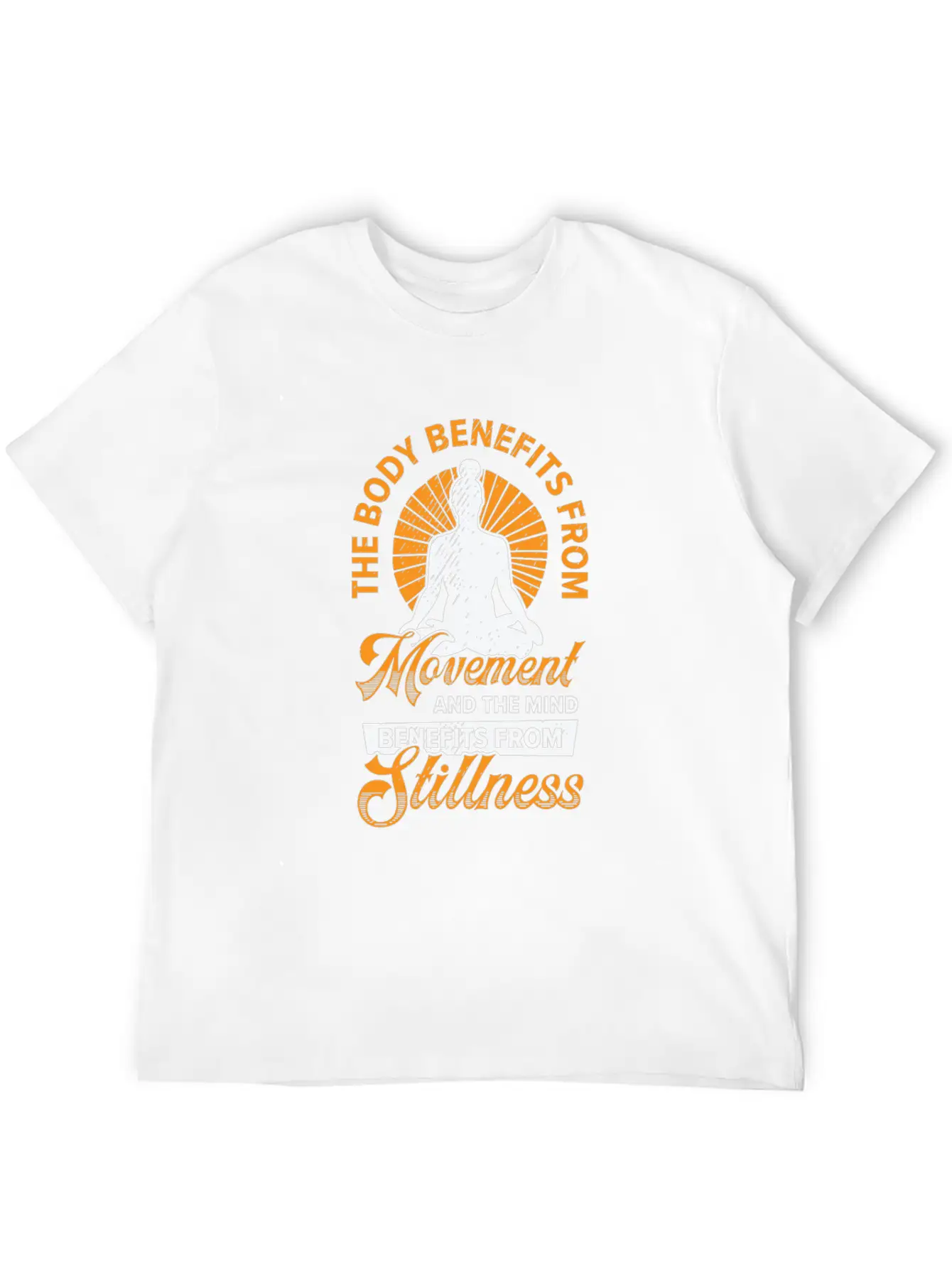 Serenity Meditating Yoga Fan Spiritual Relaxation Unisex Casual T-Shirt – Clean Design For Daily Comfort