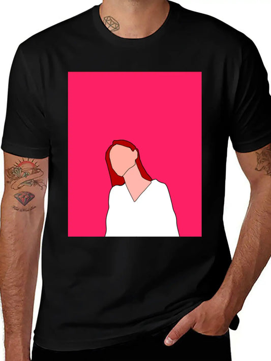 Shades Of Pink Classic Fit Graphic Tee For Daily Comfort – Unisex Cotton Shirt