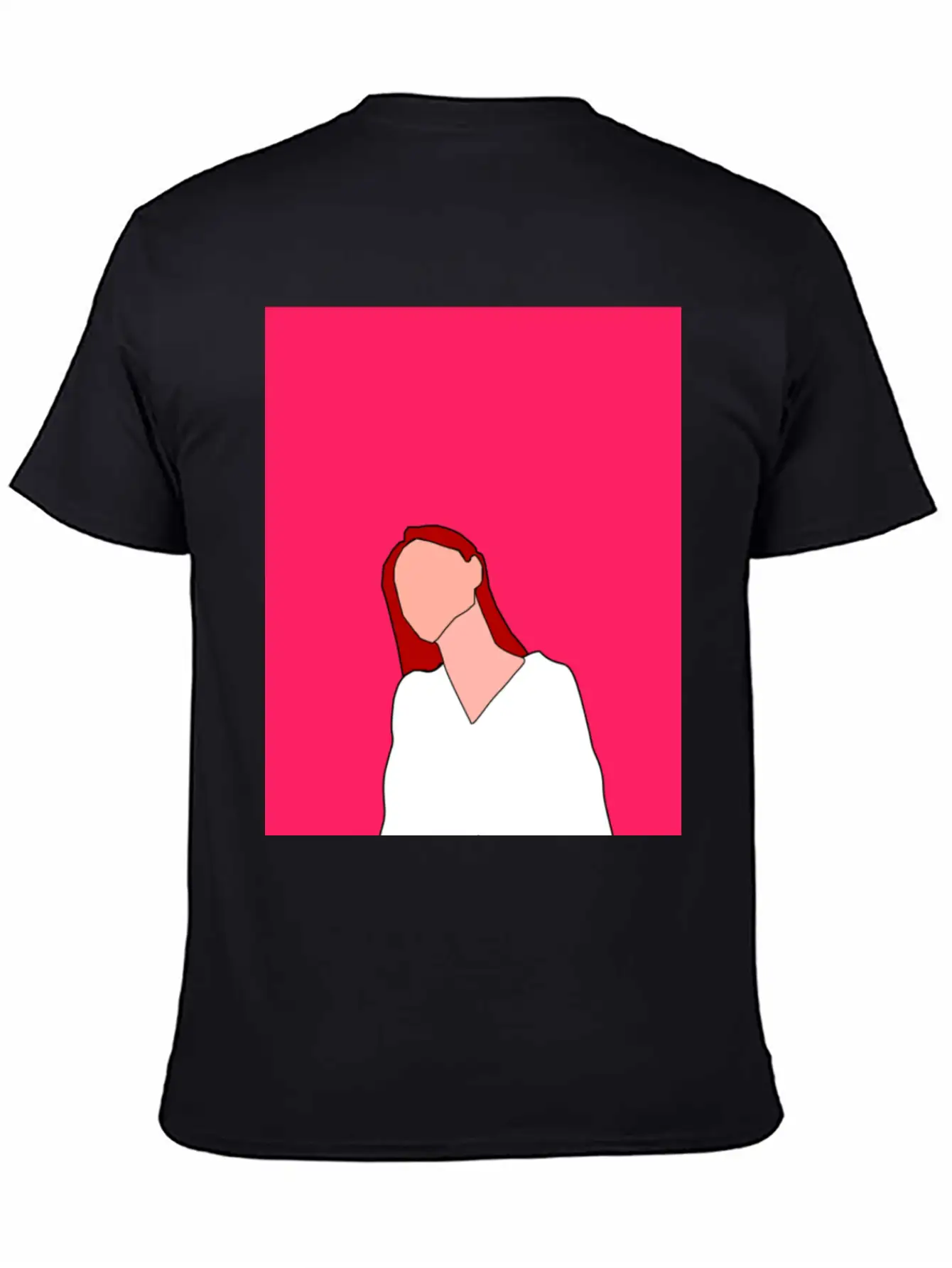 Shades Of Pink Classic Fit Graphic Tee For Daily Comfort – Unisex Cotton Shirt