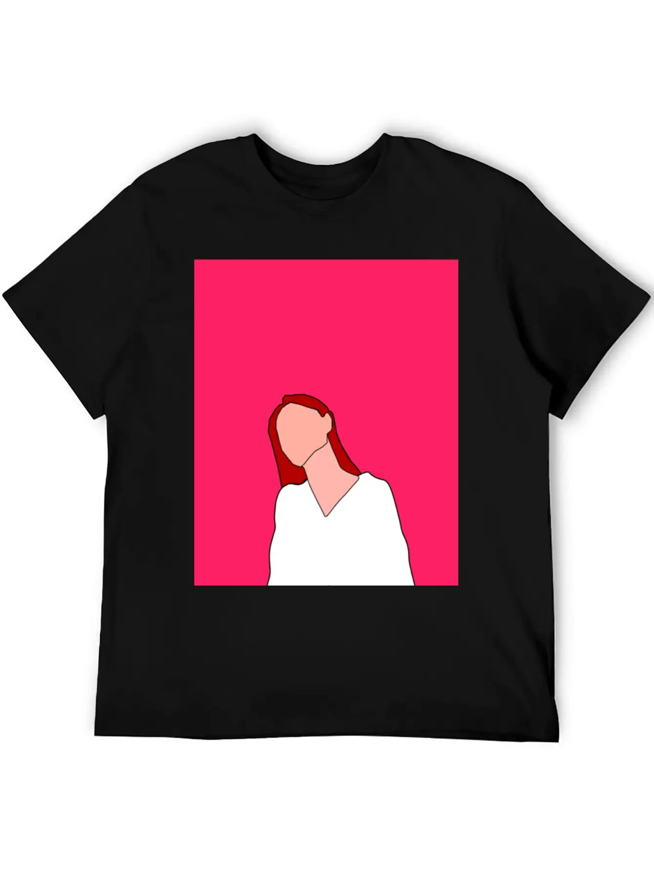 Shades Of Pink Classic Fit Graphic Tee For Daily Comfort – Unisex Cotton Shirt