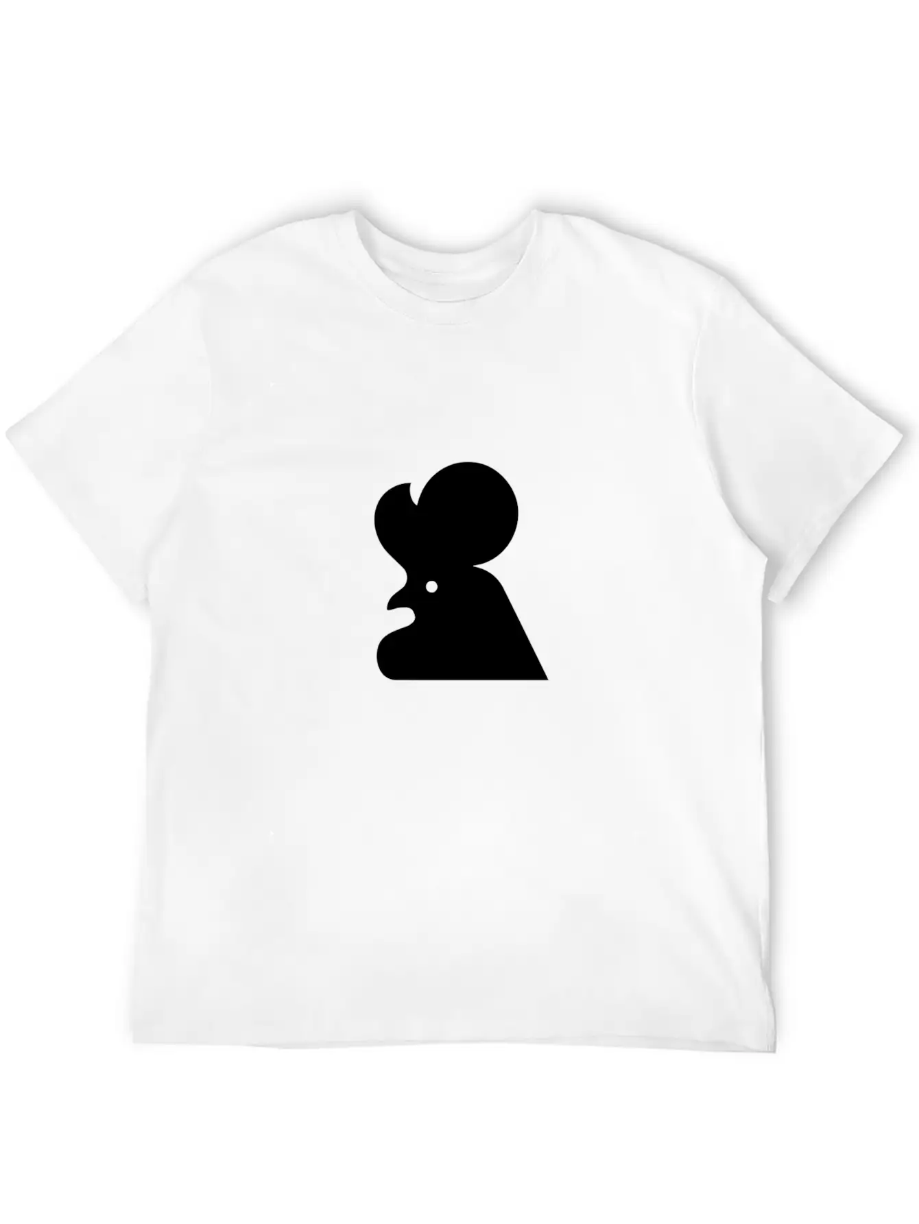 Shadow Chicken Essential Cotton Tee For Daily Outfits – Unisex Style