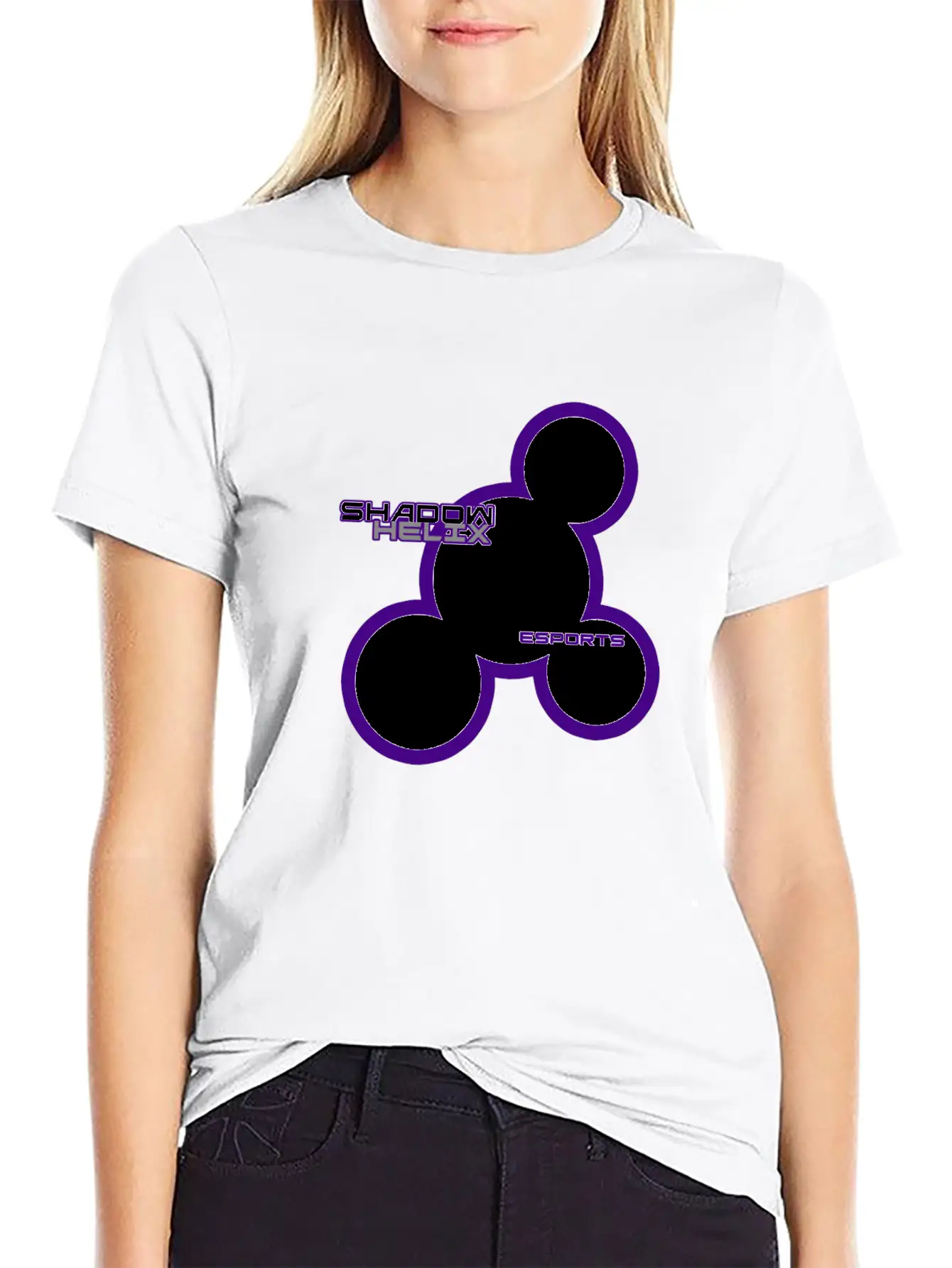 Shadow Helix Esports™ 2017 Logo Basic Graphic T-Shirt – Daily Comfort In Soft Cotton