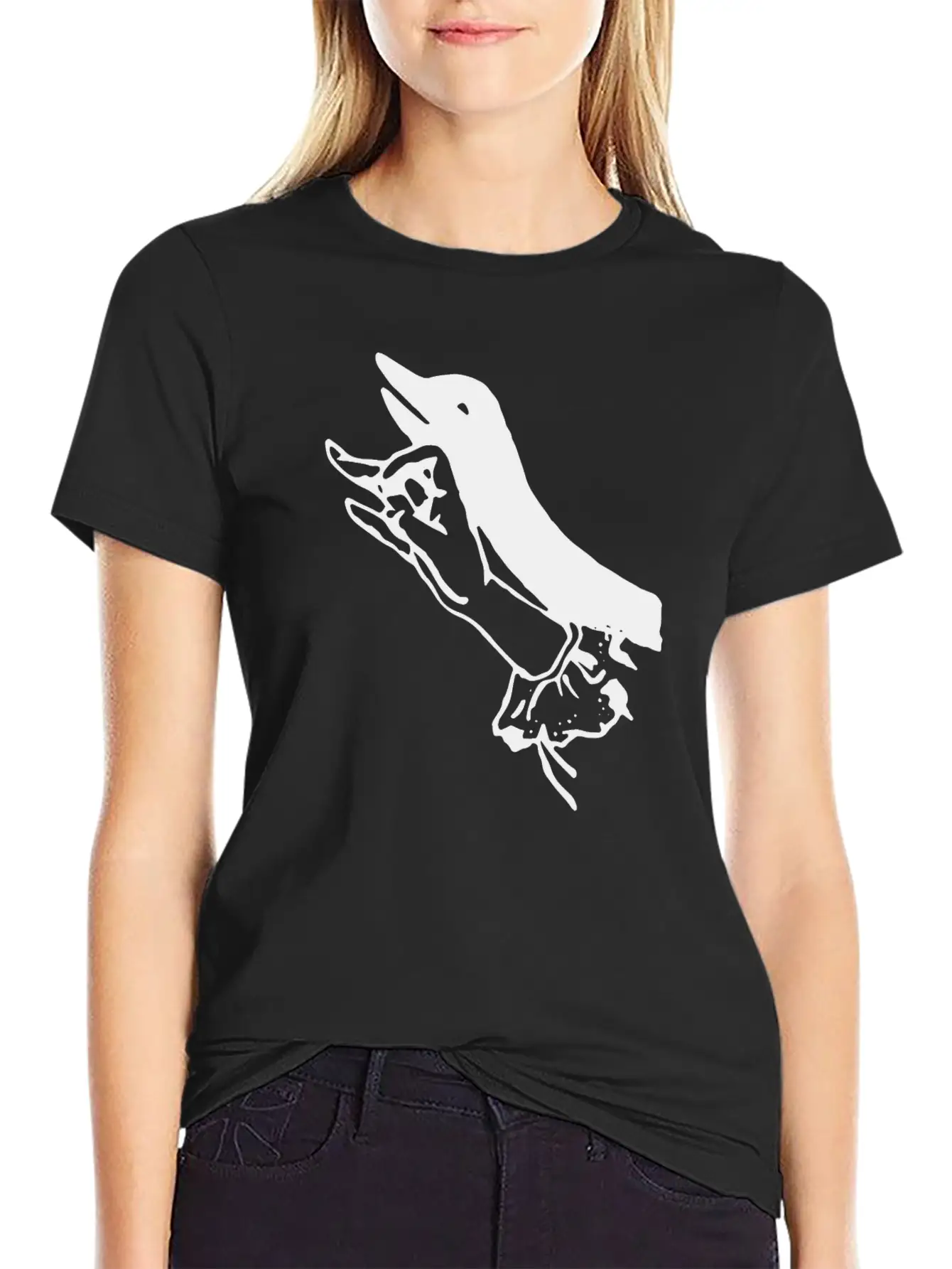 Shadow Puppets Lightweight Cotton T-Shirt – Daily Comfort Graphic Shirt