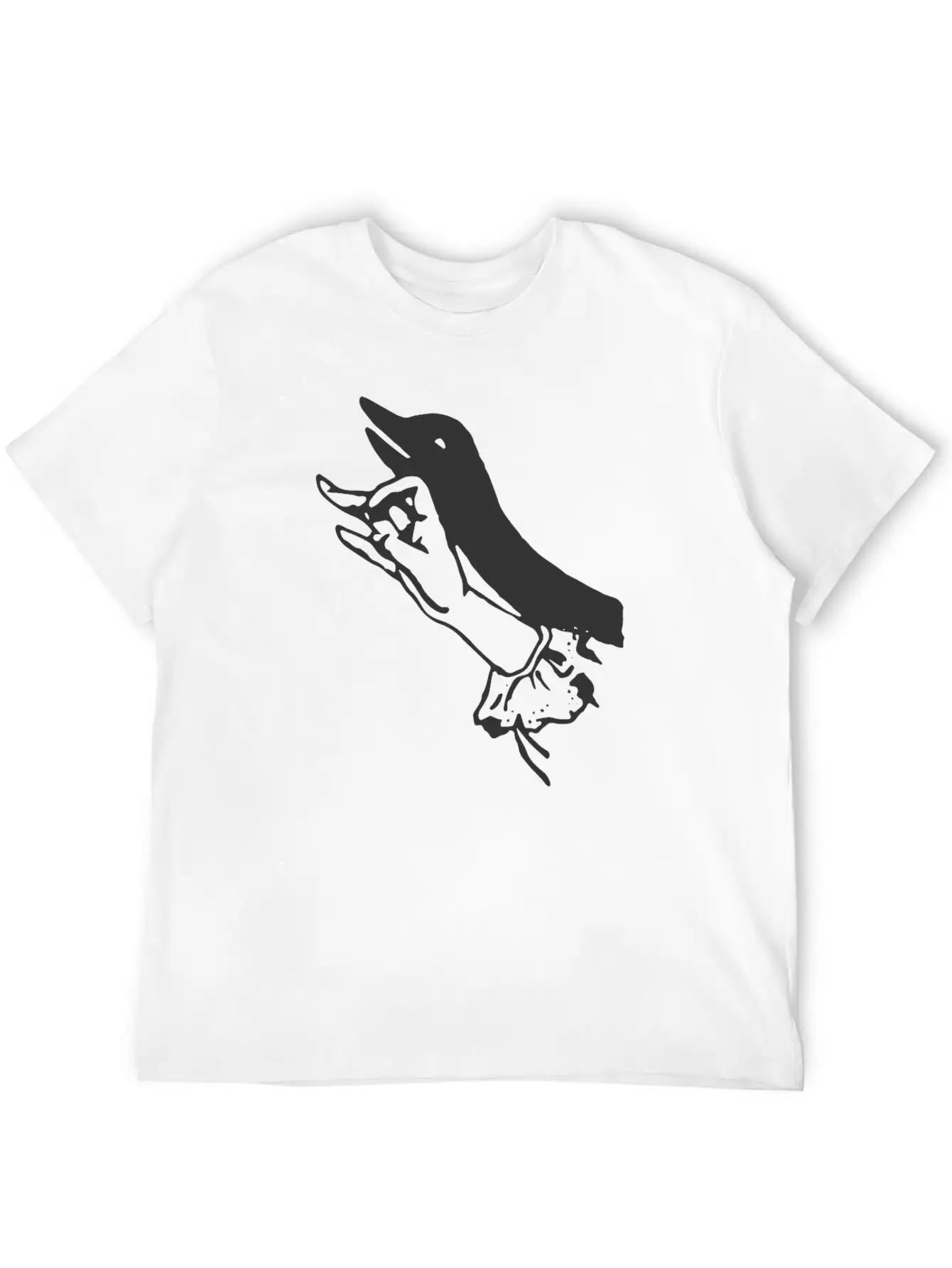 Shadow Puppets Lightweight Cotton T-Shirt – Daily Comfort Graphic Shirt
