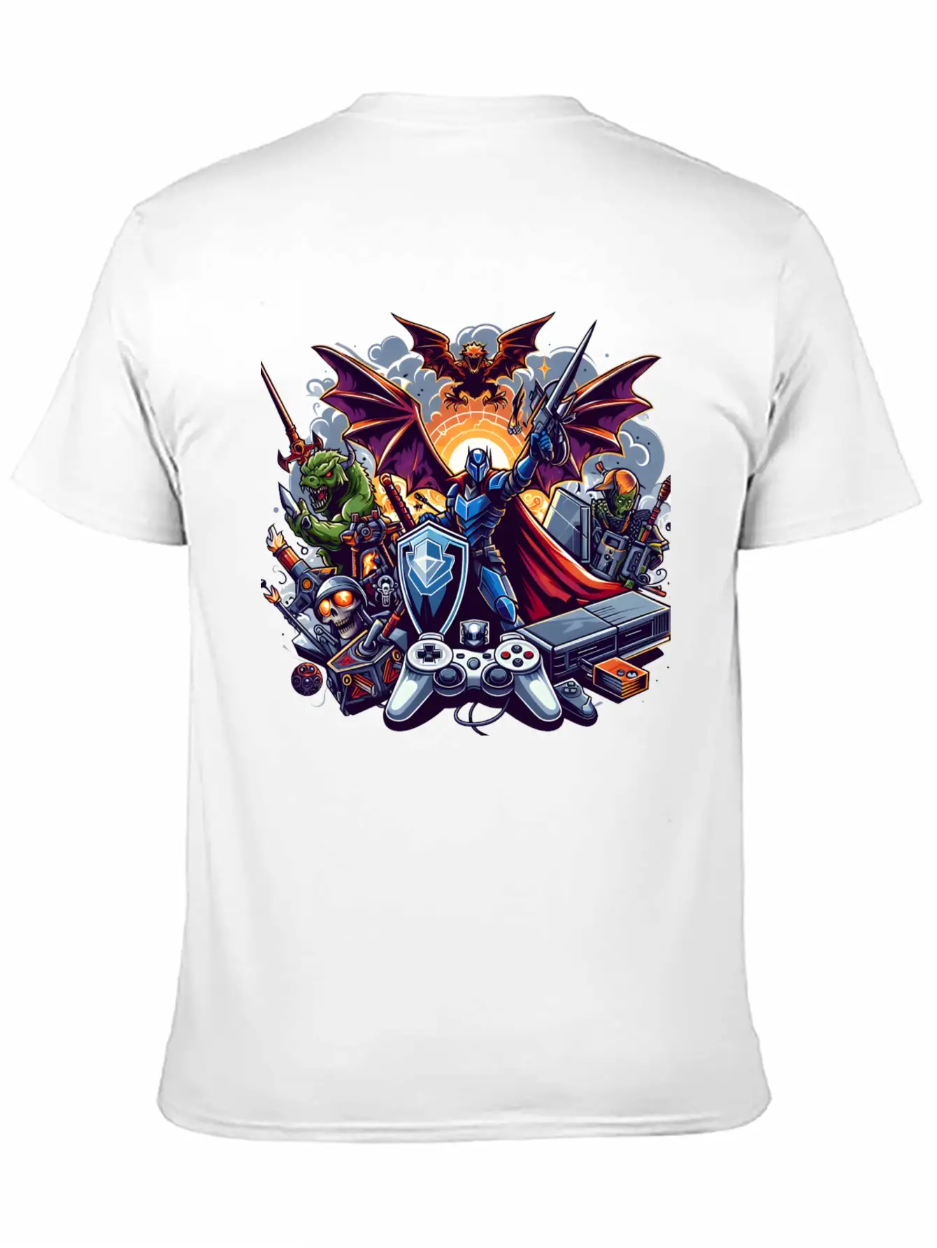 ShadowCore Games Relaxed Everyday Tee – Lightweight And Durable Cotton
