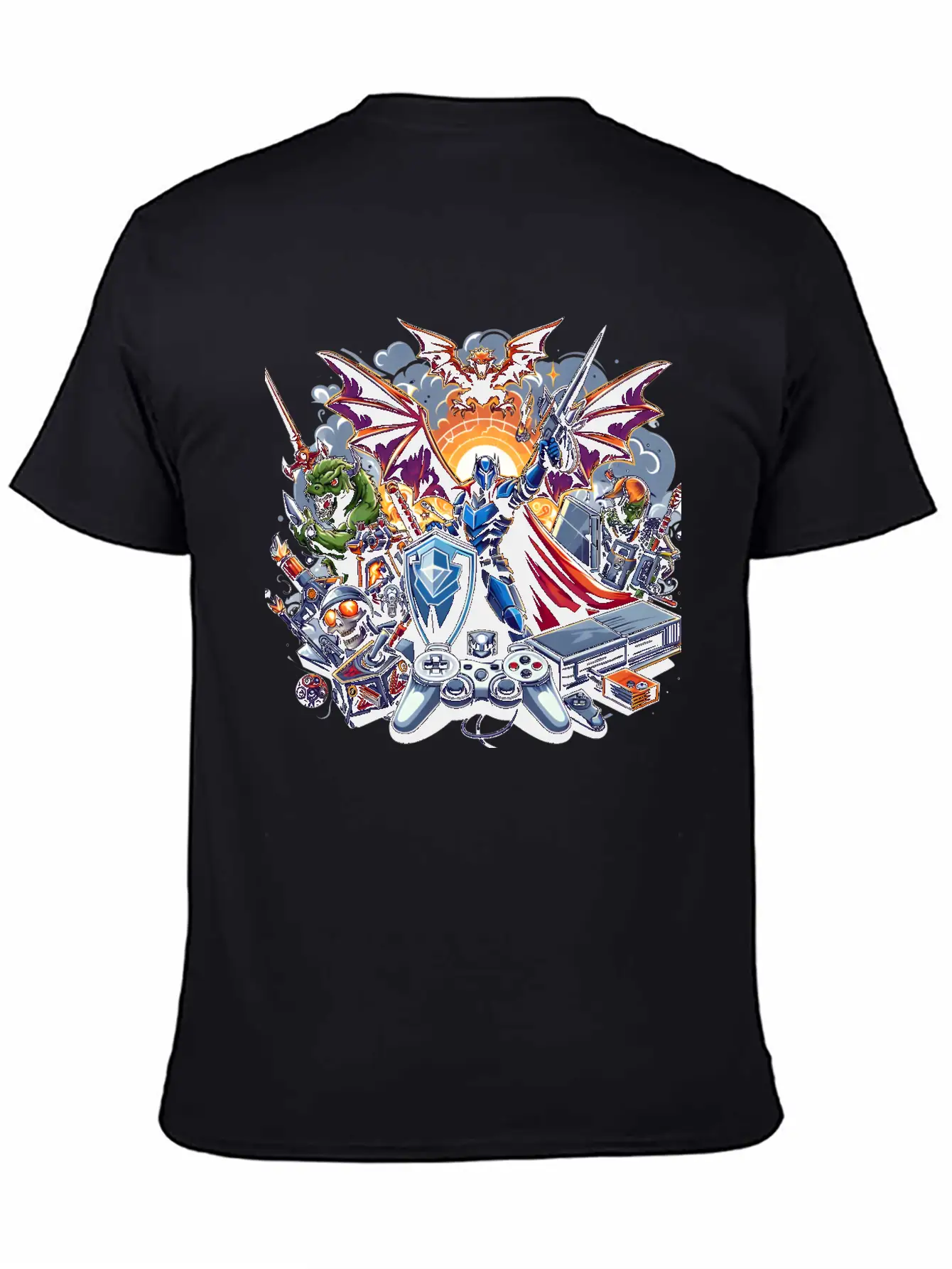 ShadowCore Games Relaxed Everyday Tee – Lightweight And Durable Cotton