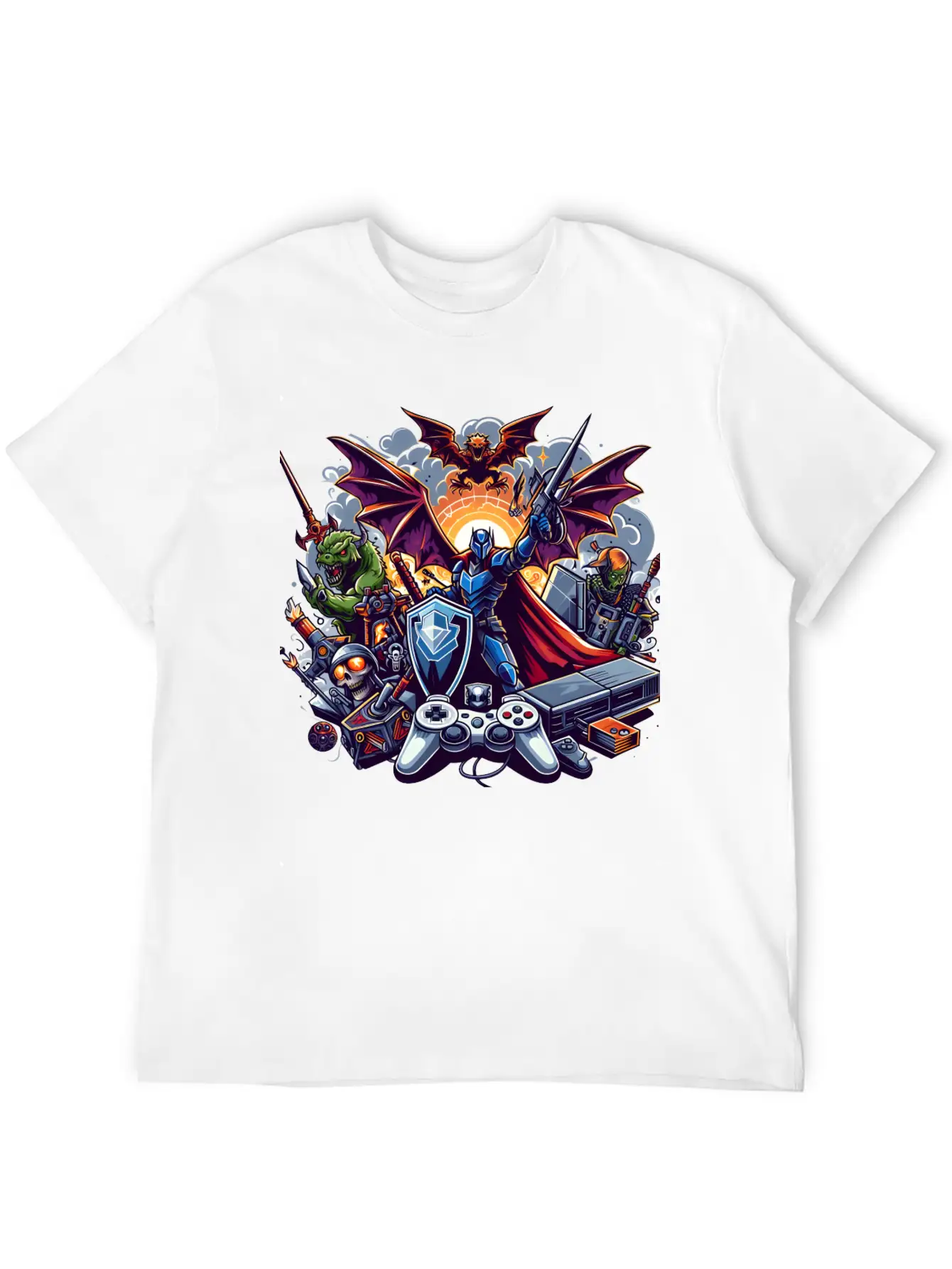 ShadowCore Games Relaxed Everyday Tee – Lightweight And Durable Cotton