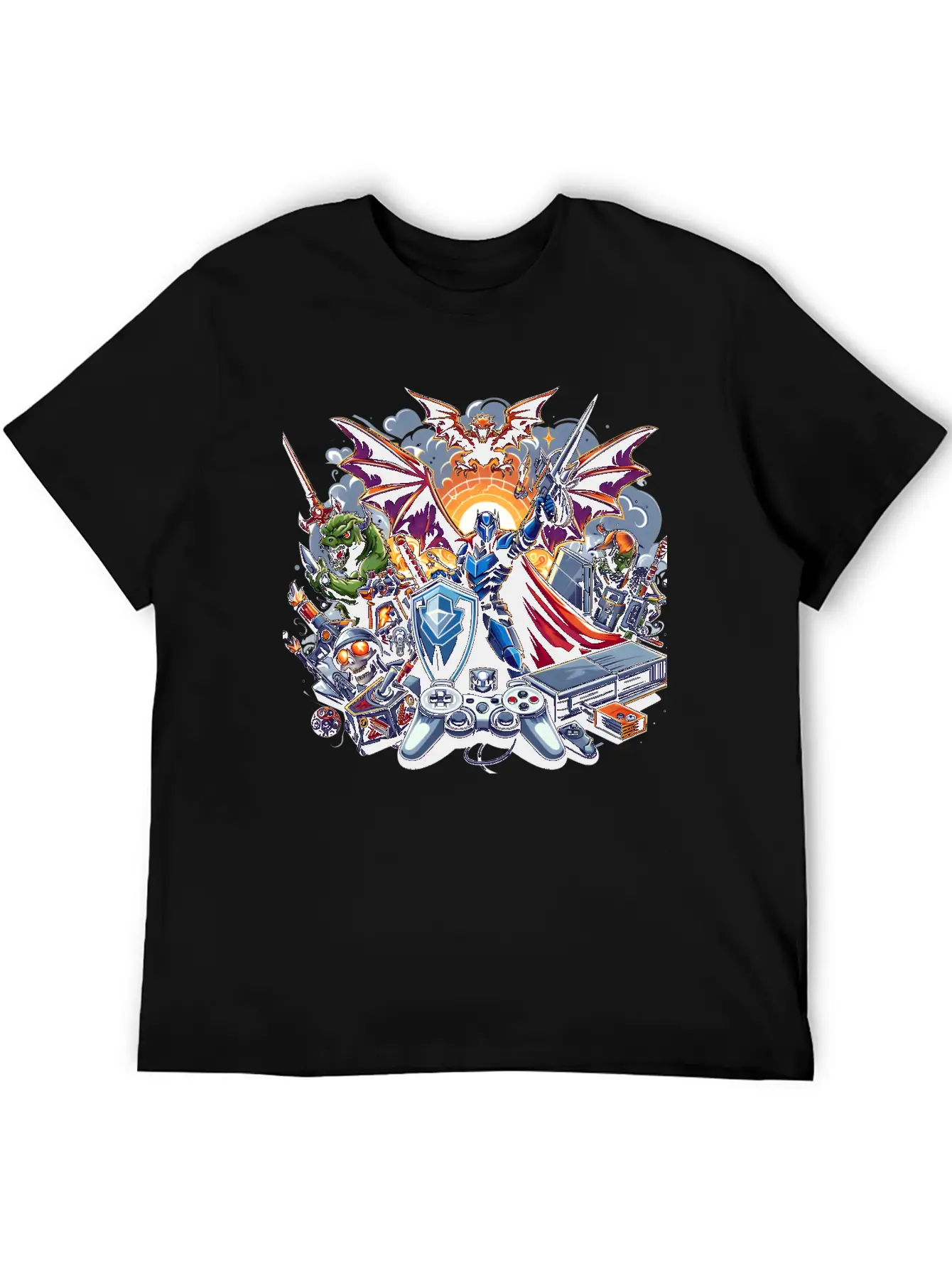 ShadowCore Games Relaxed Everyday Tee – Lightweight And Durable Cotton