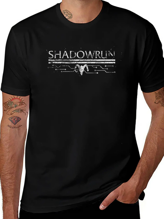 Shadowrun Essential Cotton Tee For Daily Outfits – Unisex Style
