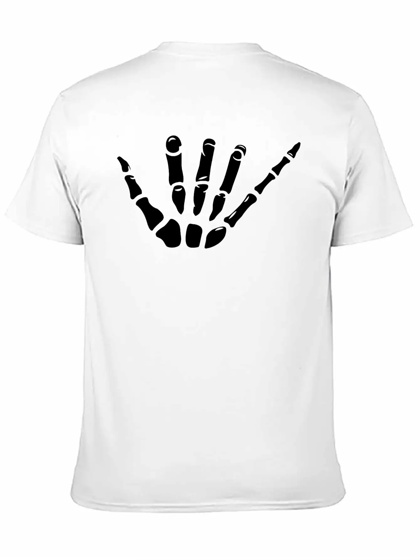 Shaka Skeleton Modern Fit Casual T-Shirt – Clean And Versatile Design