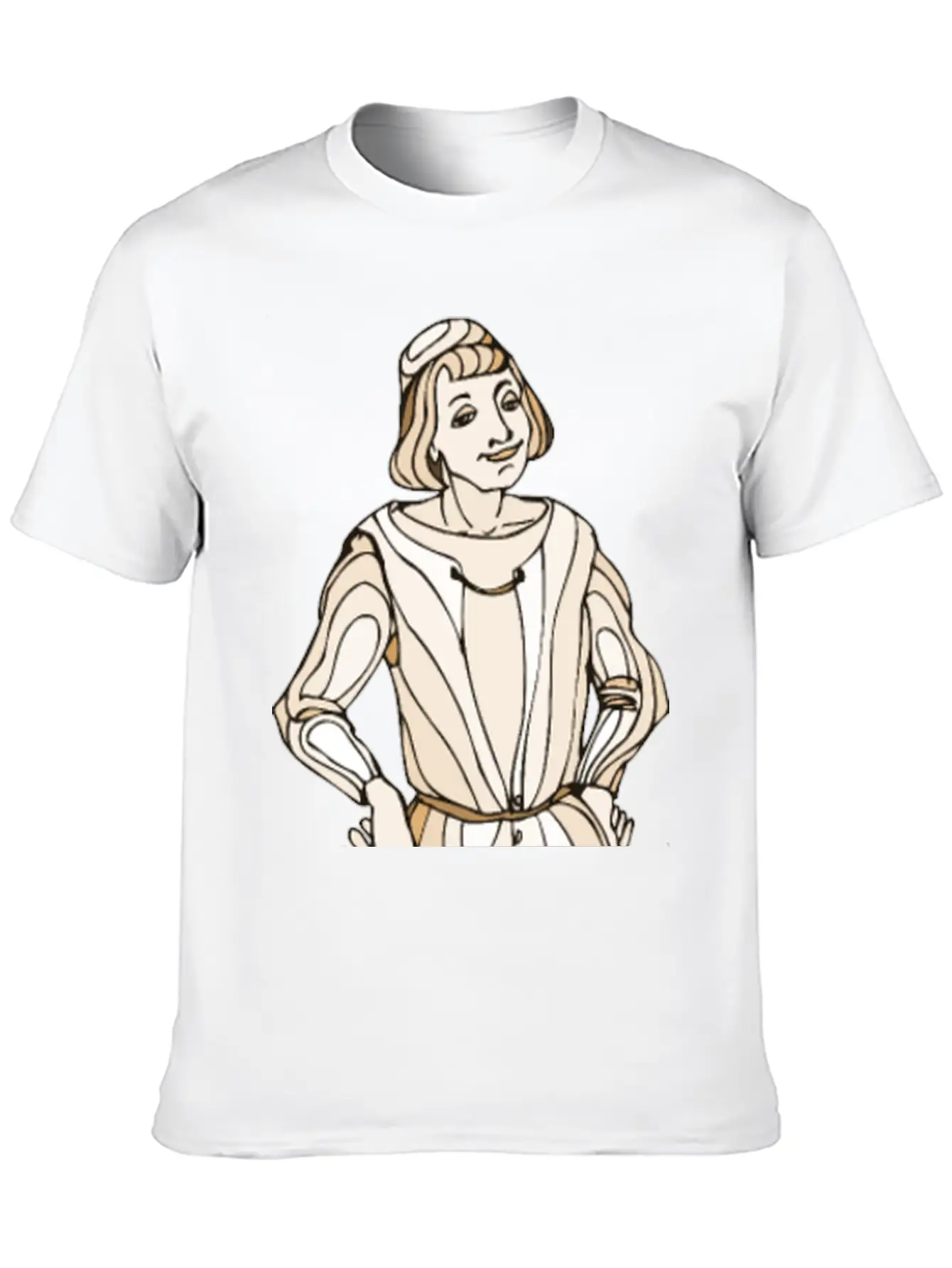 Shakespeare Characters Sampson Basic Graphic T-Shirt – Daily Comfort In Soft Cotton
