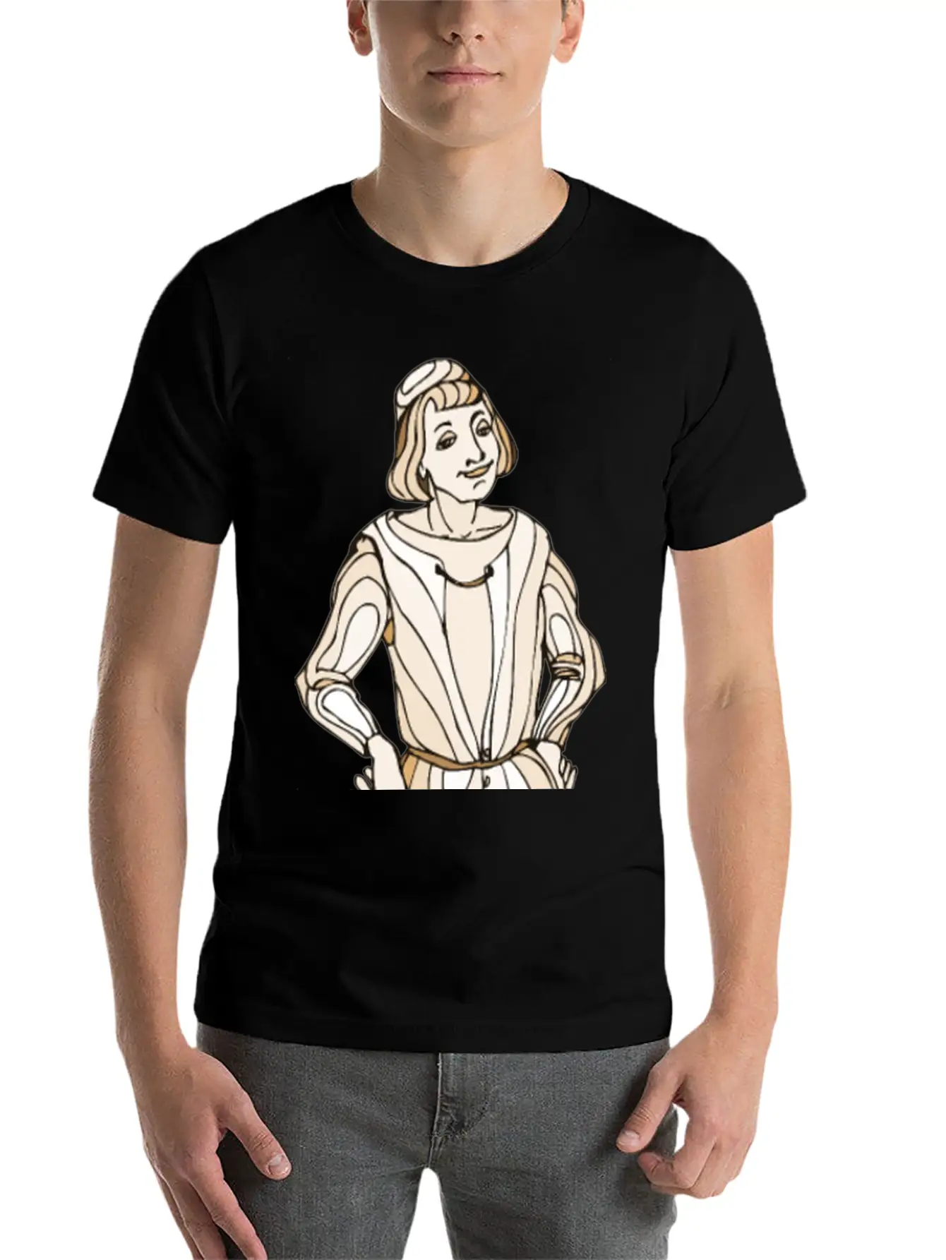 Shakespeare Characters Sampson Basic Graphic T-Shirt – Daily Comfort In Soft Cotton