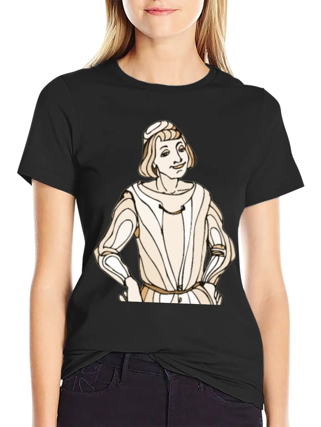 Shakespeare Characters Sampson Basic Graphic T-Shirt – Daily Comfort In Soft Cotton