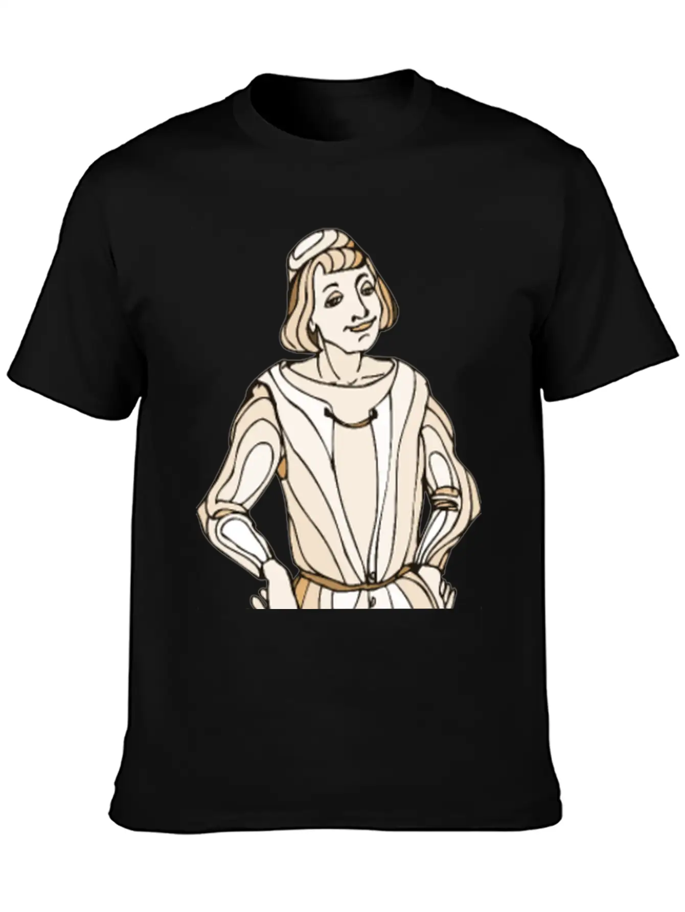 Shakespeare Characters Sampson Basic Graphic T-Shirt – Daily Comfort In Soft Cotton