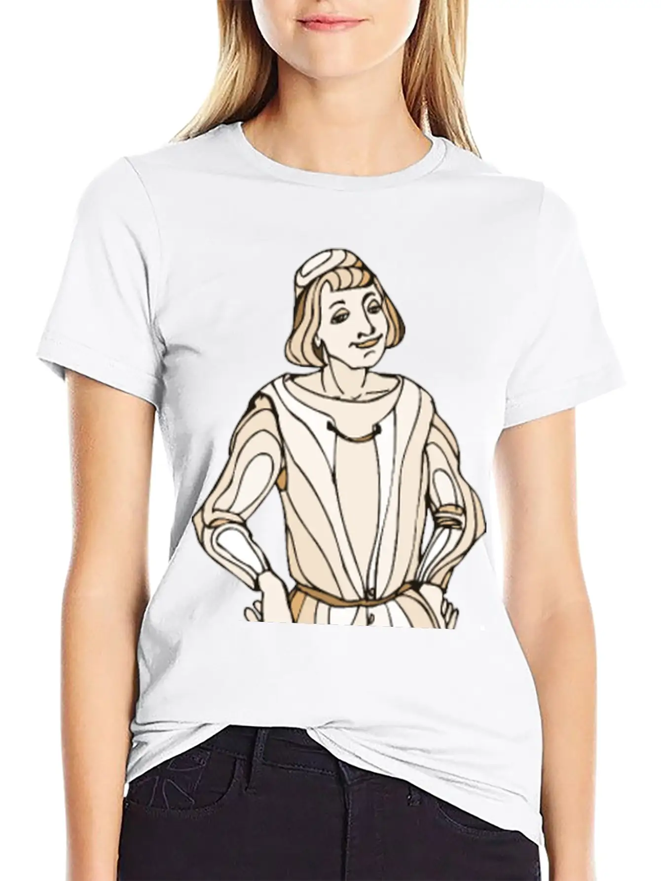 Shakespeare Characters Sampson Basic Graphic T-Shirt – Daily Comfort In Soft Cotton