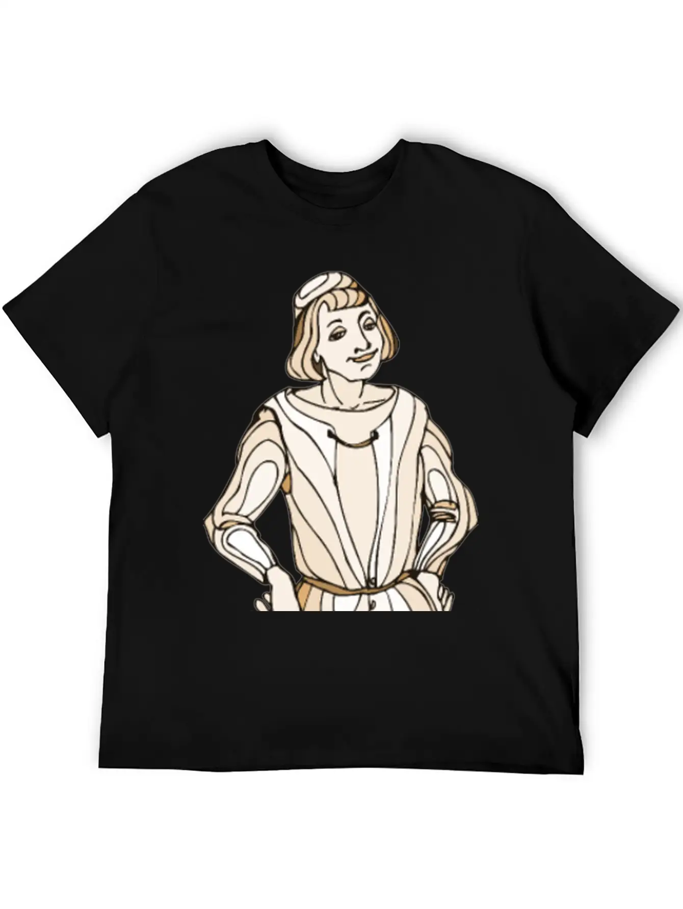 Shakespeare Characters Sampson Basic Graphic T-Shirt – Daily Comfort In Soft Cotton