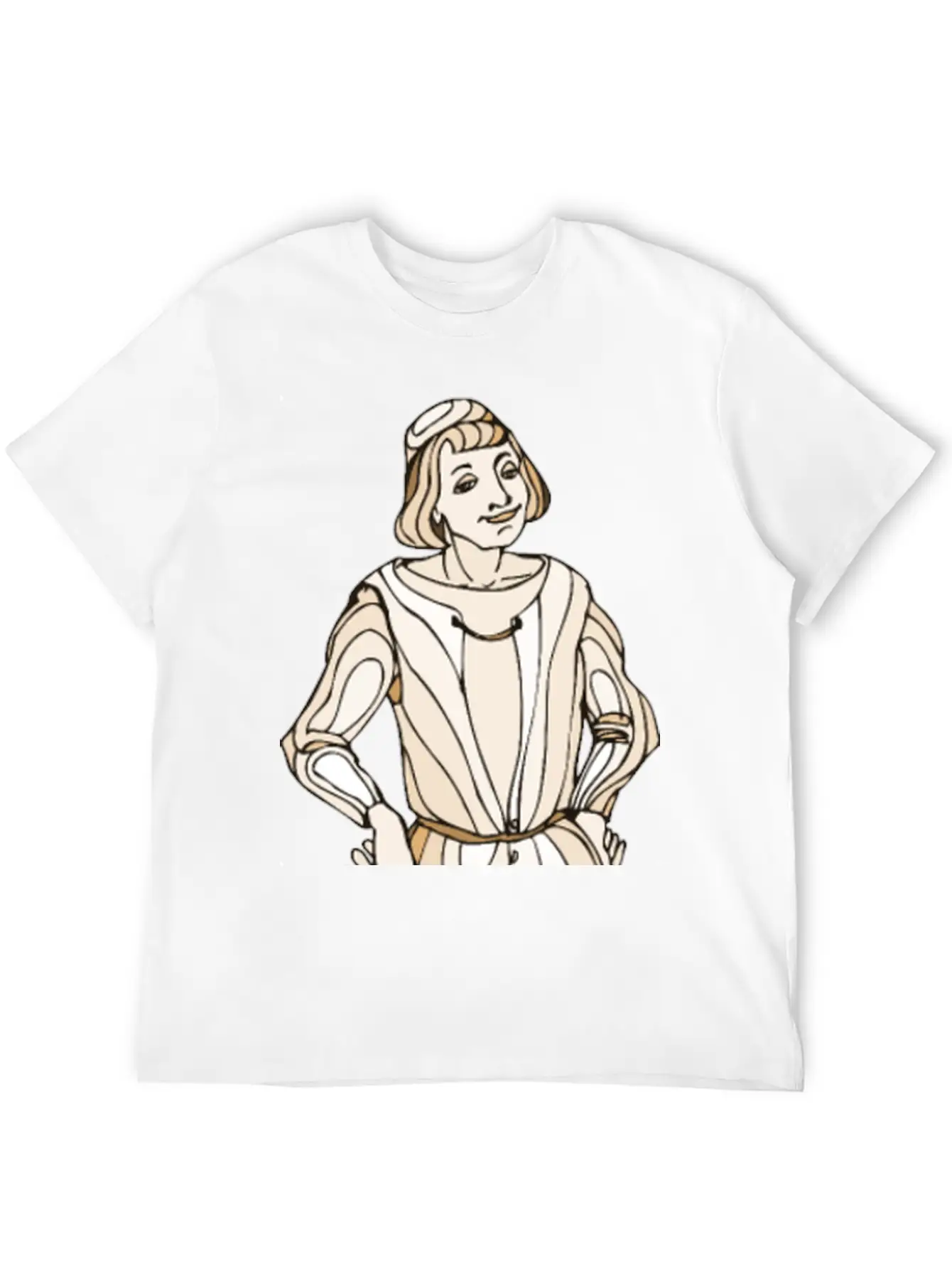 Shakespeare Characters Sampson Basic Graphic T-Shirt – Daily Comfort In Soft Cotton