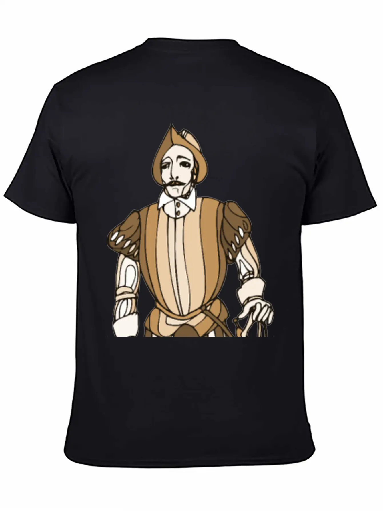 Shakespeare Characters Soldier Modern Fit Casual T-Shirt – Clean And Versatile Design