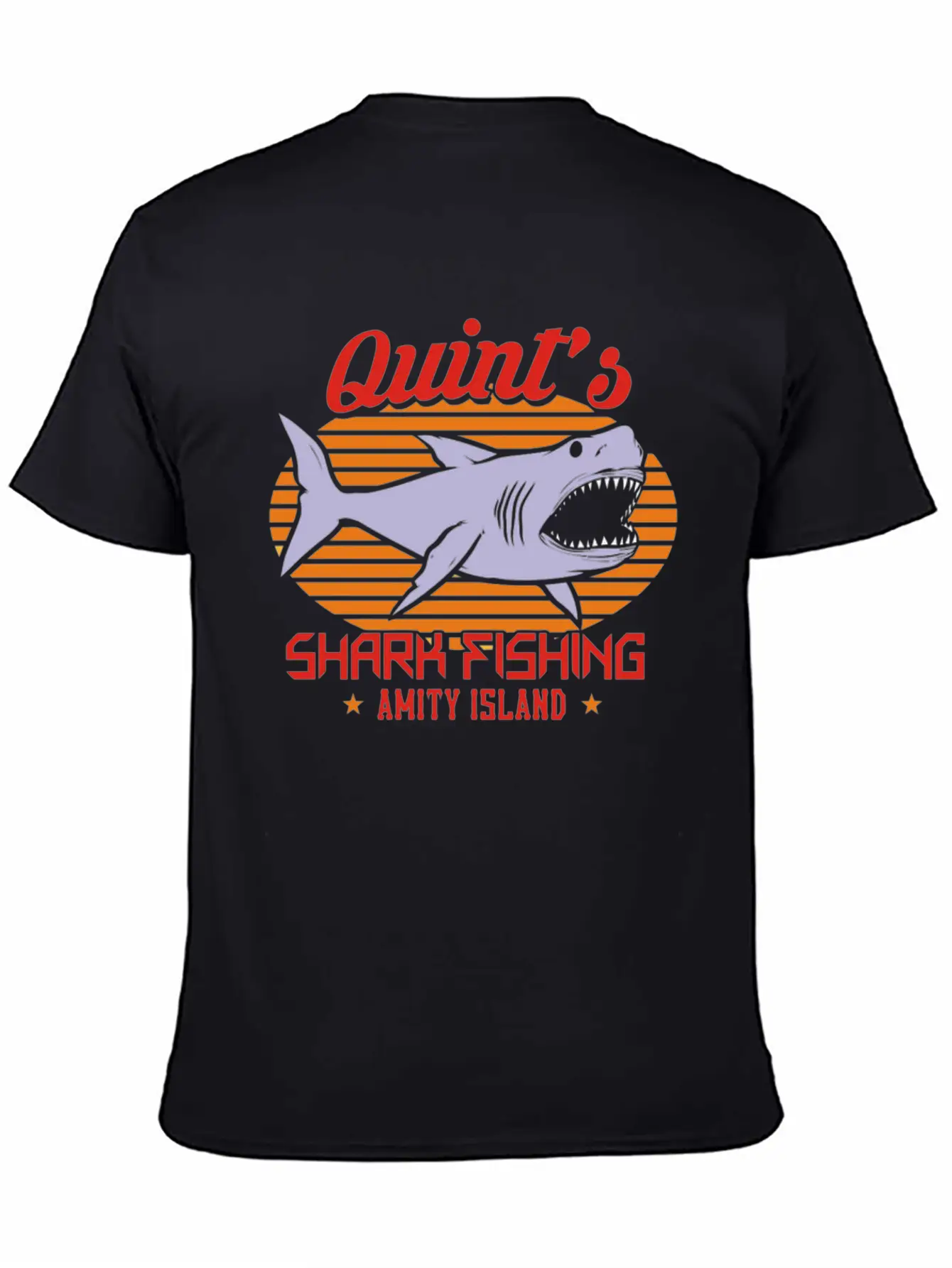 Shark Fishing Relaxed Everyday Tee – Lightweight And Durable Cotton