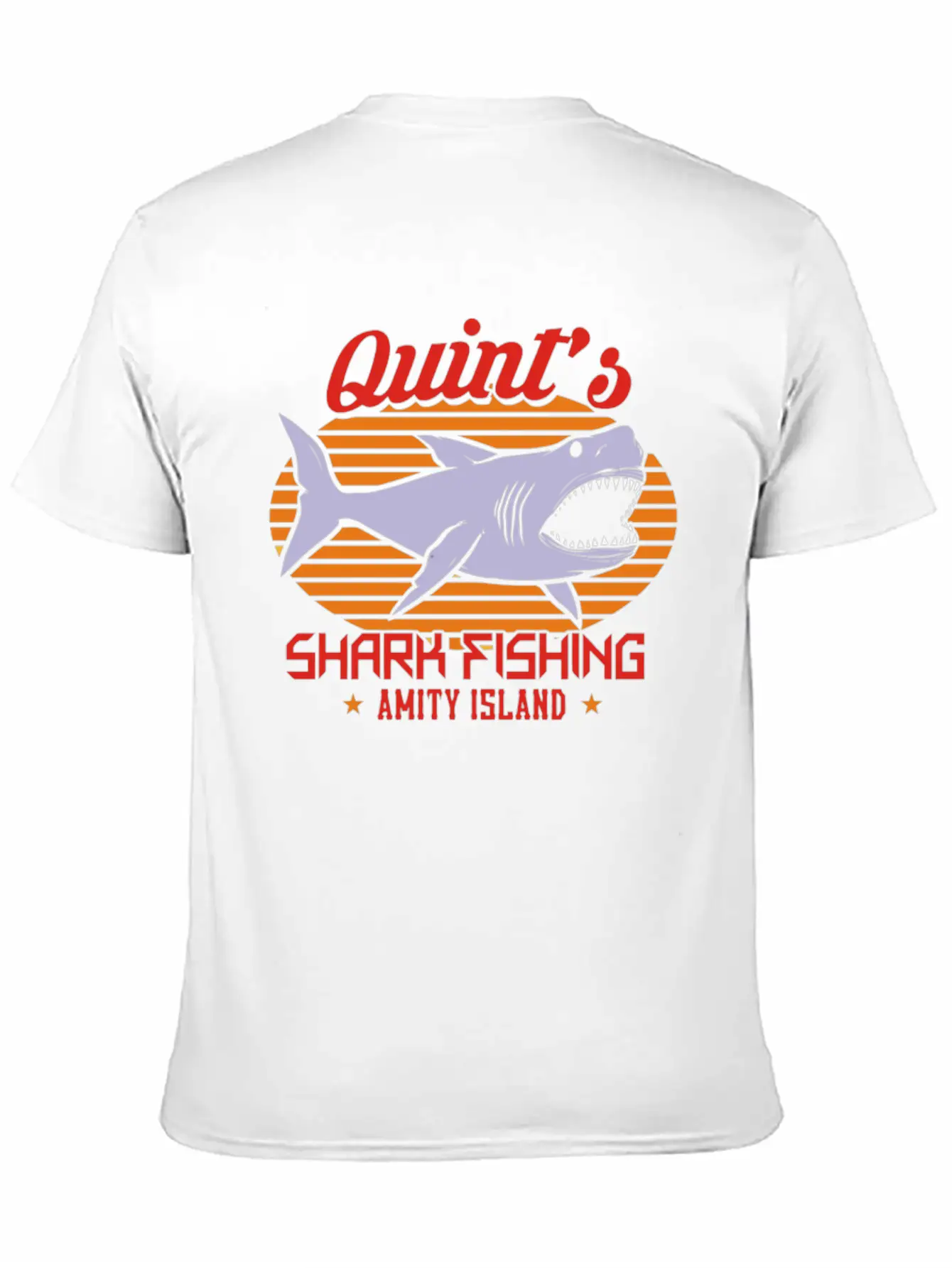 Shark Fishing Relaxed Everyday Tee – Lightweight And Durable Cotton