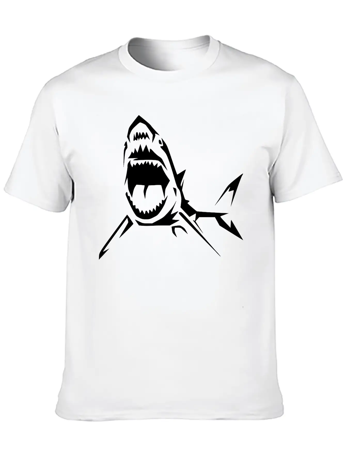 Shark Relaxed Everyday Tee – Lightweight And Durable Cotton